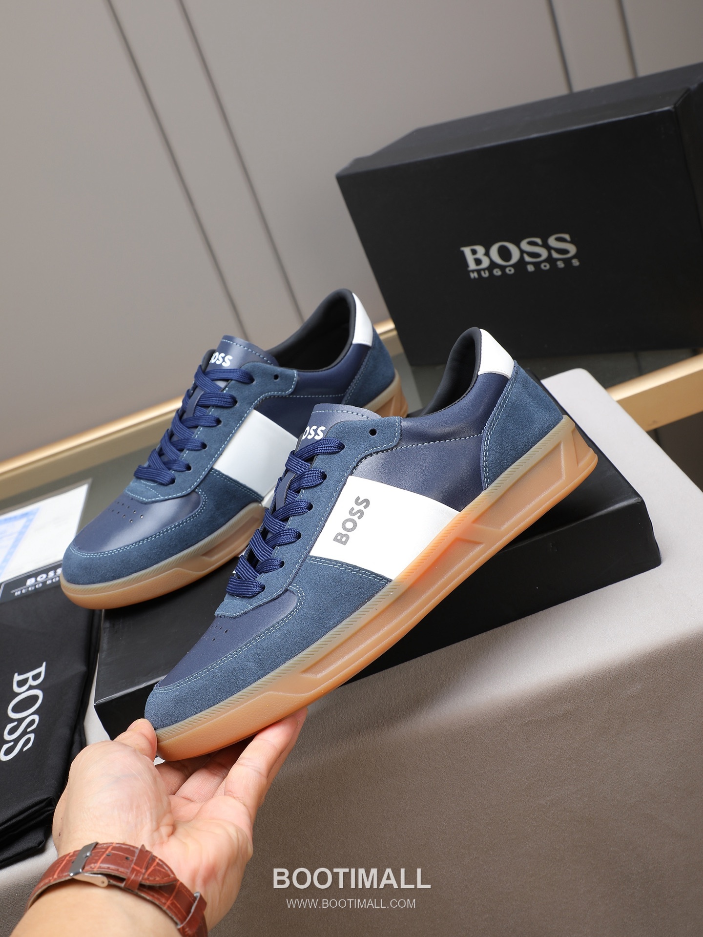 Patek Philippe BOSS Leather Lace-Up Casual Shoes 보스 레더 레이스업 캐주얼 슈즈 2
