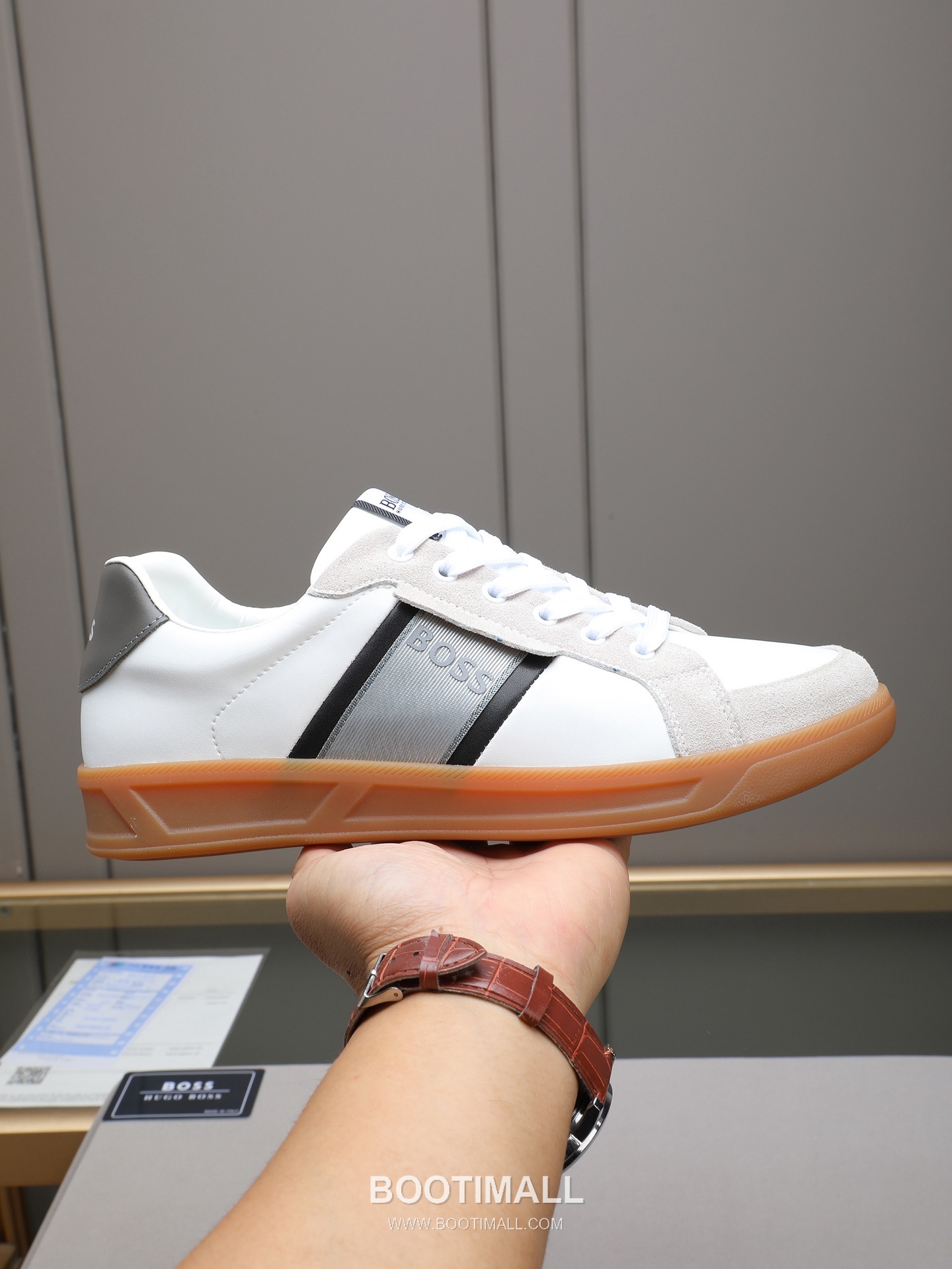 Patek Philippe BOSS Leather Lace-Up Casual Shoes 보스 레더 레이스업 캐주얼 슈즈 1