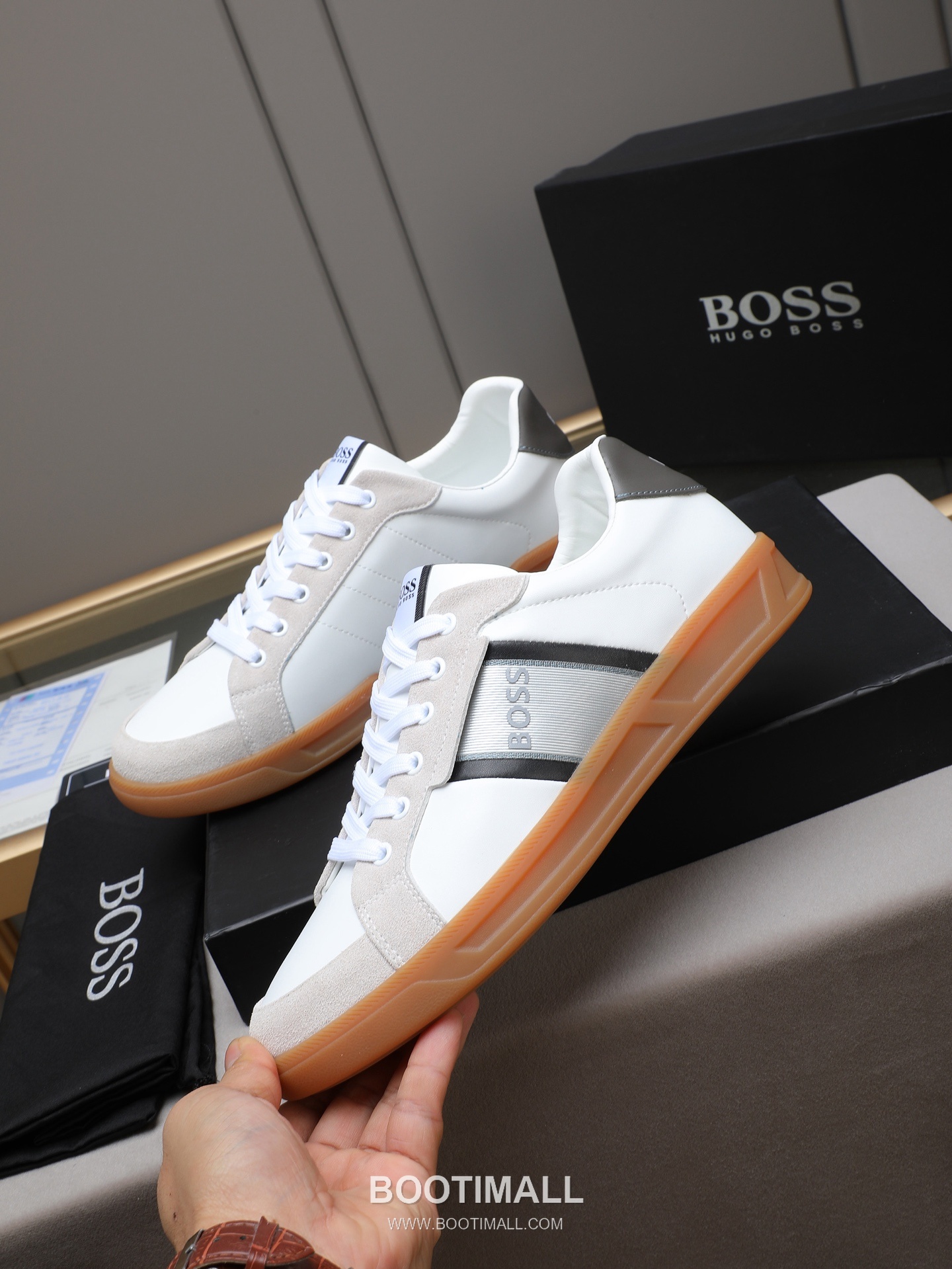 Patek Philippe BOSS Leather Lace-Up Casual Shoes 보스 레더 레이스업 캐주얼 슈즈 2