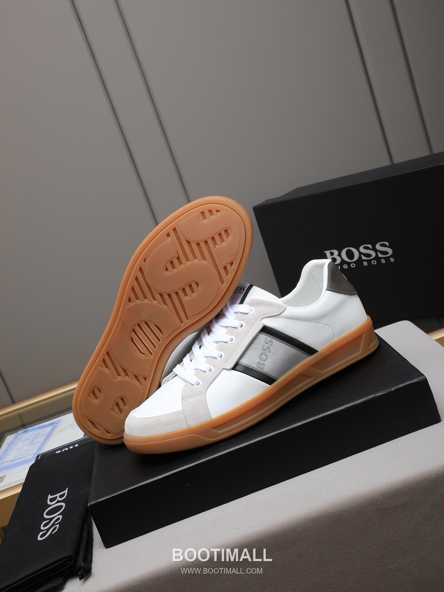 Patek Philippe BOSS Leather Lace-Up Casual Shoes 보스 레더 레이스업 캐주얼 슈즈 3