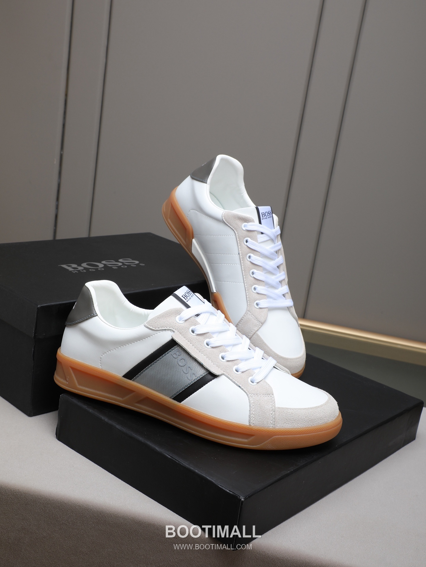 Patek Philippe BOSS Leather Lace-Up Casual Shoes 보스 레더 레이스업 캐주얼 슈즈 4