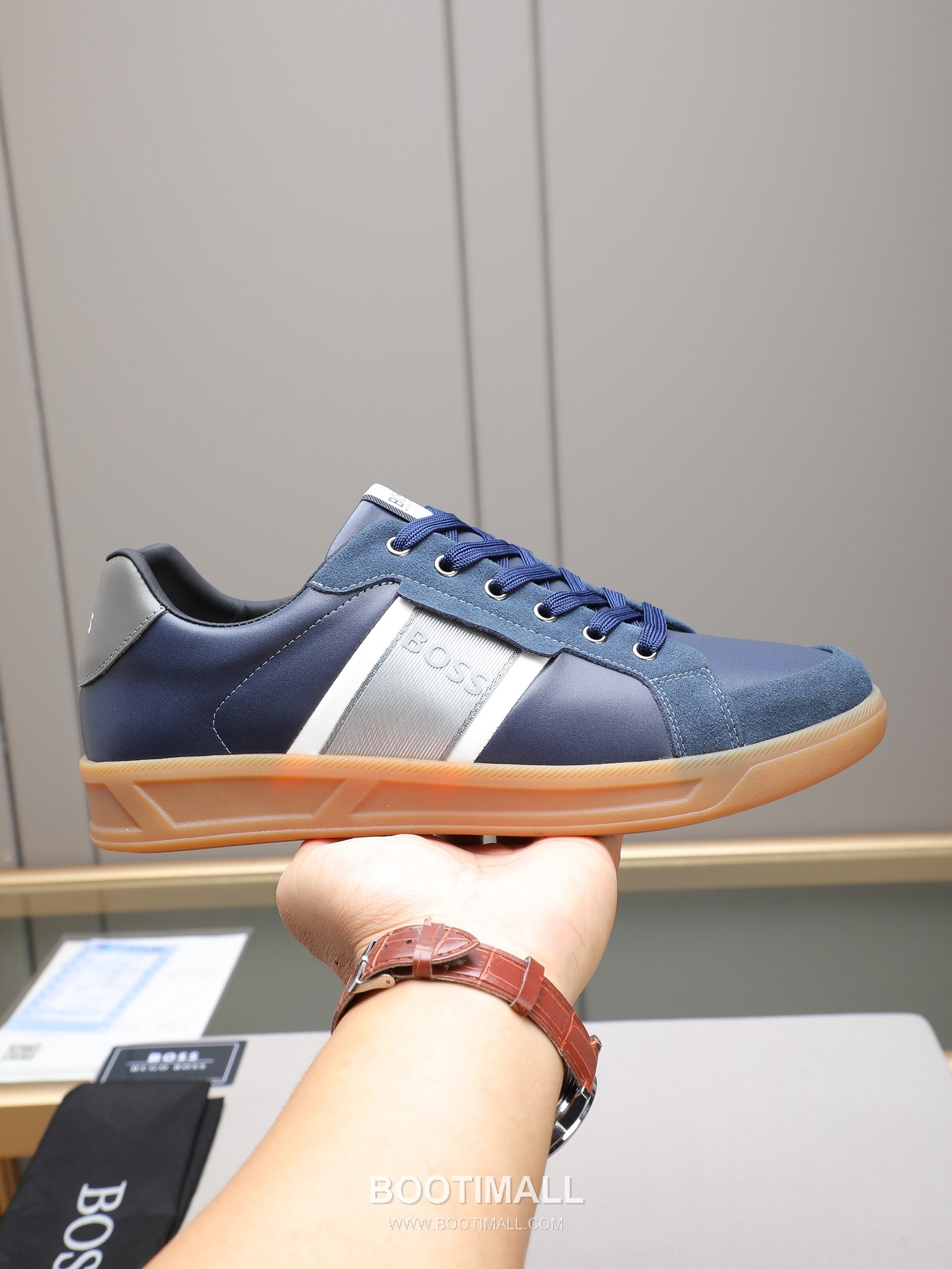 Patek Philippe BOSS Leather Lace-Up Casual Shoes 보스 레더 레이스업 캐주얼 슈즈 1