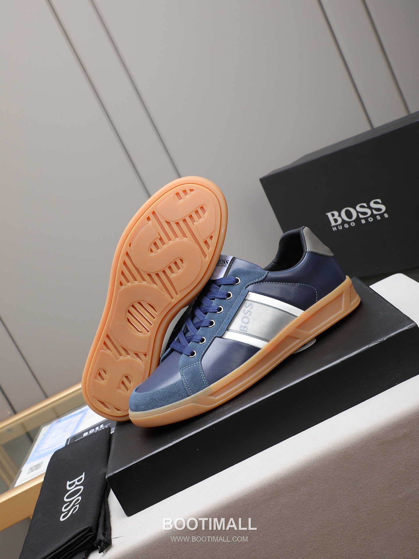 Patek Philippe BOSS Leather Lace-Up Casual Shoes 보스 레더 레이스업 캐주얼 슈즈 3