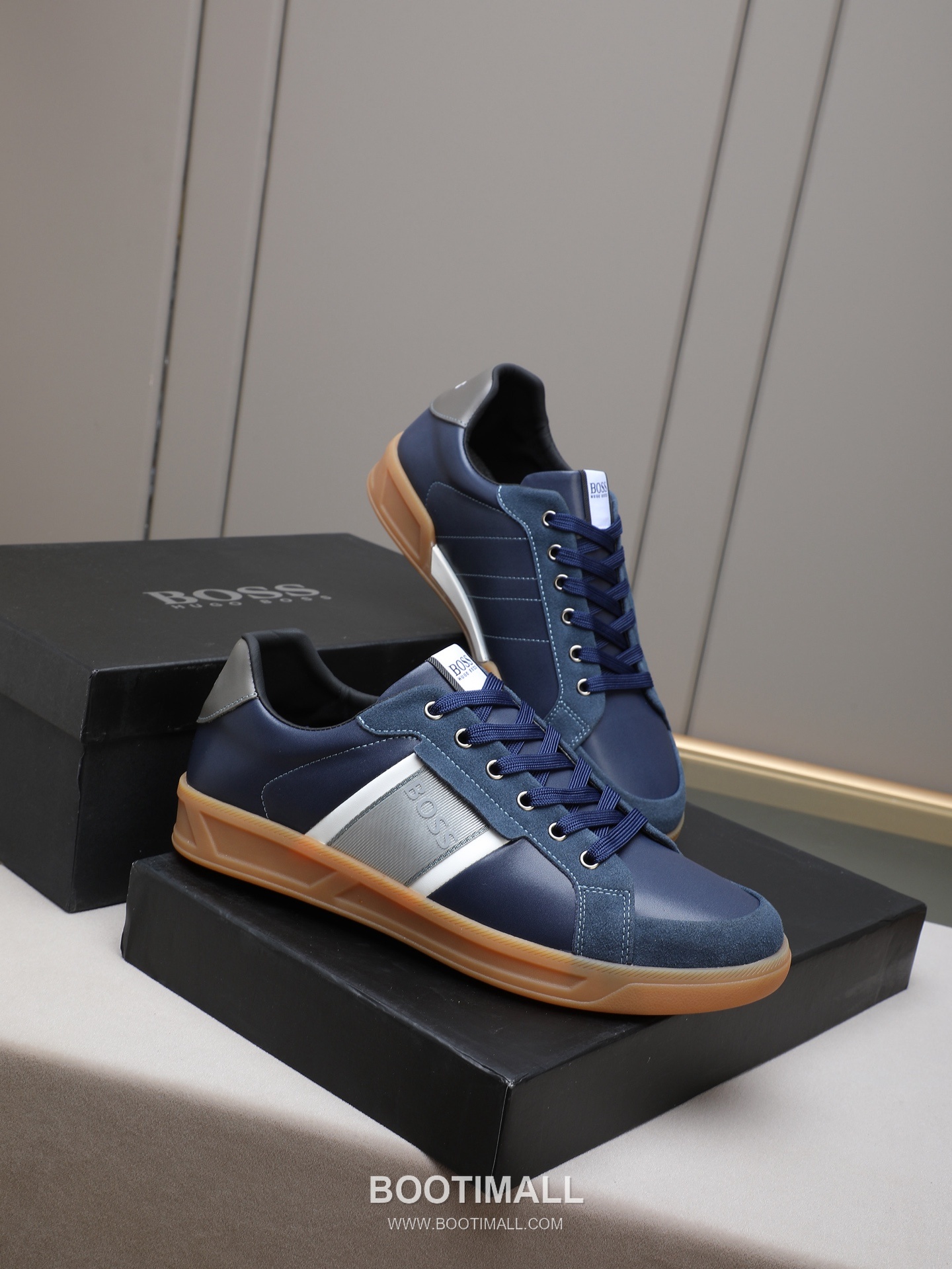 Patek Philippe BOSS Leather Lace-Up Casual Shoes 보스 레더 레이스업 캐주얼 슈즈 4