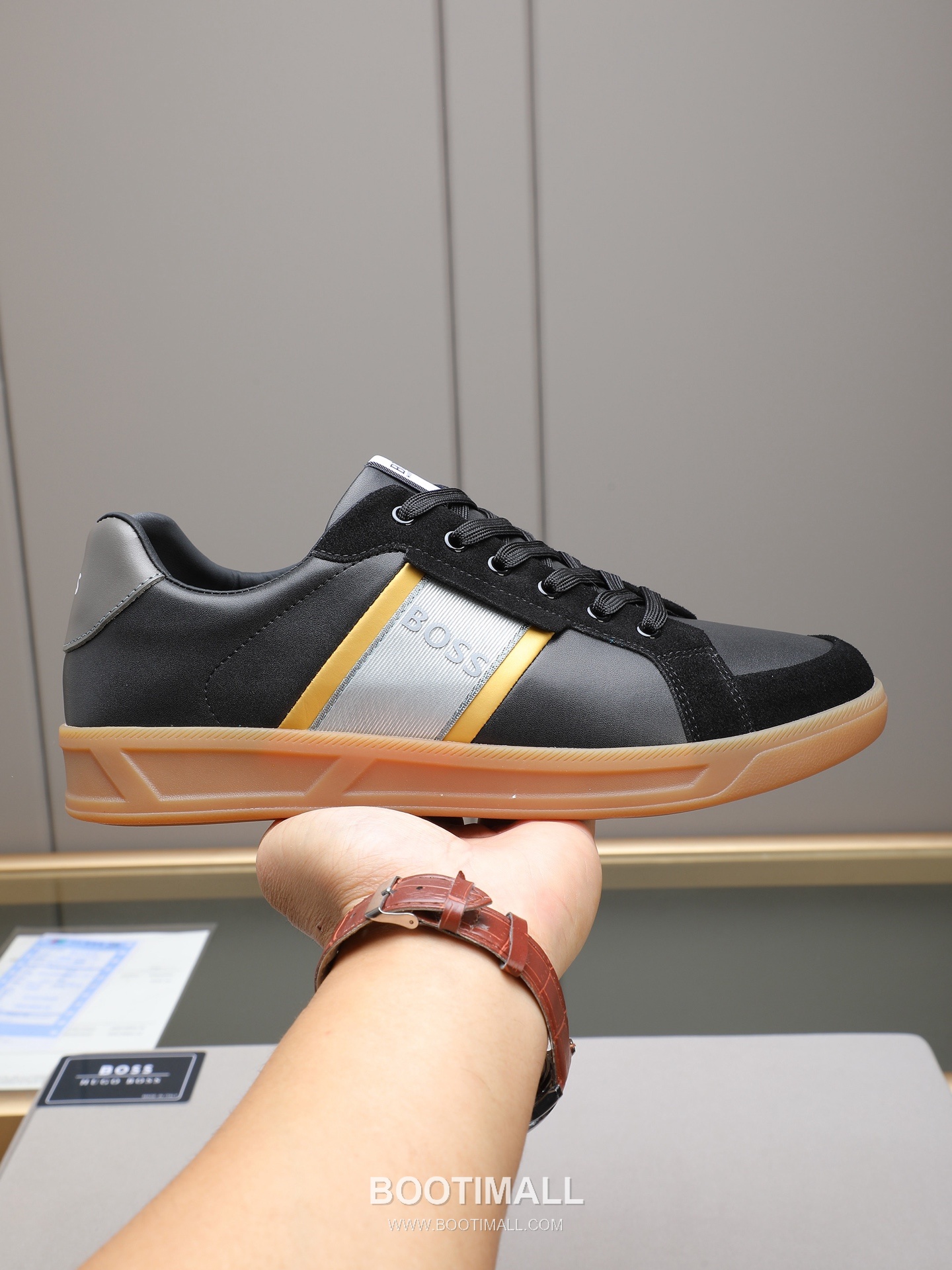 Patek Philippe BOSS Leather Lace-Up Casual Shoes 보스 레더 레이스업 캐주얼 슈즈 1