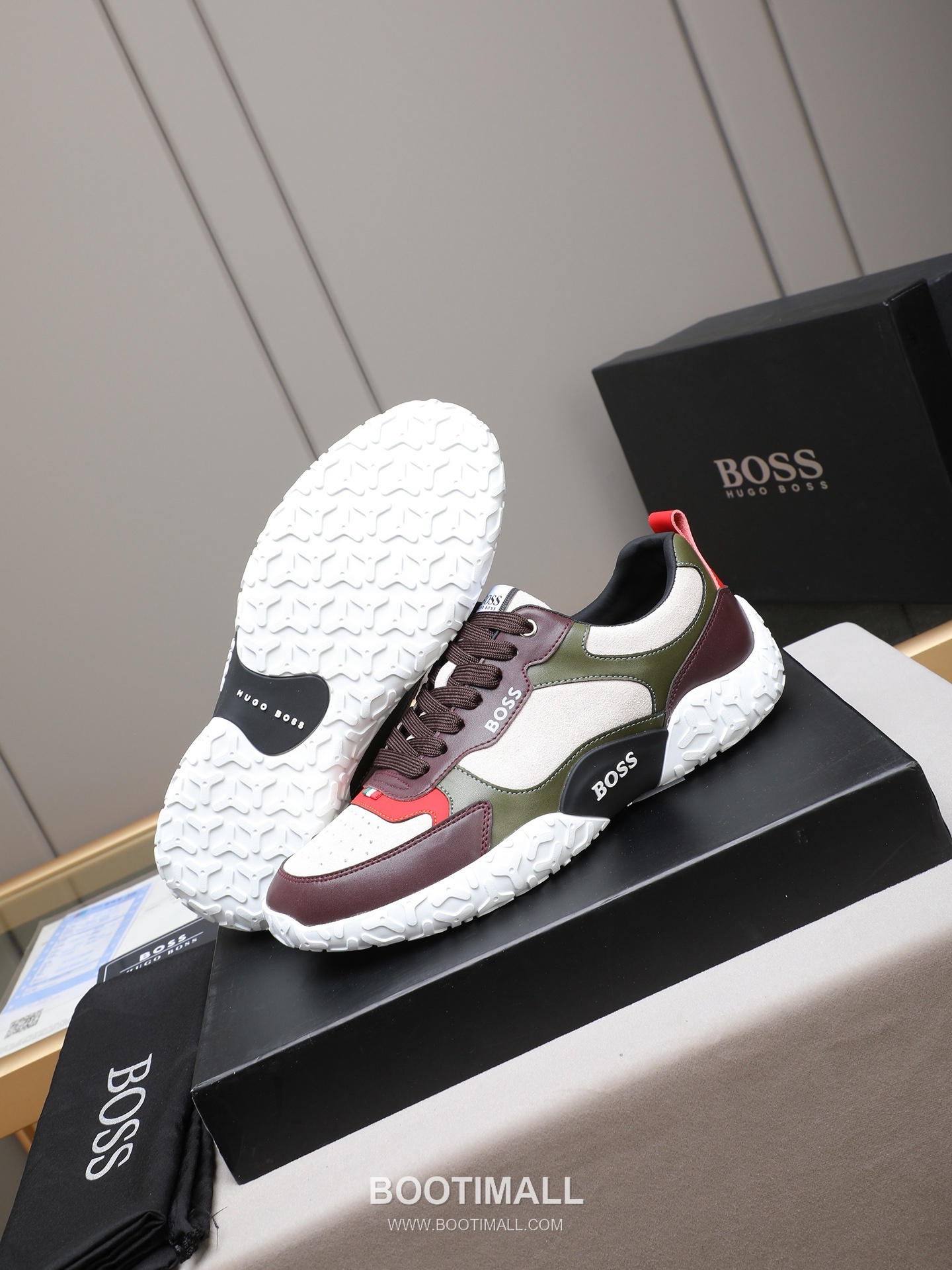 Patek Philippe Bally Calfskin Leather Lace-up Casual Sneakers 파텍필립 발리 송아지 가죽 레이스업 캐주얼 스니커즈 PP278 3