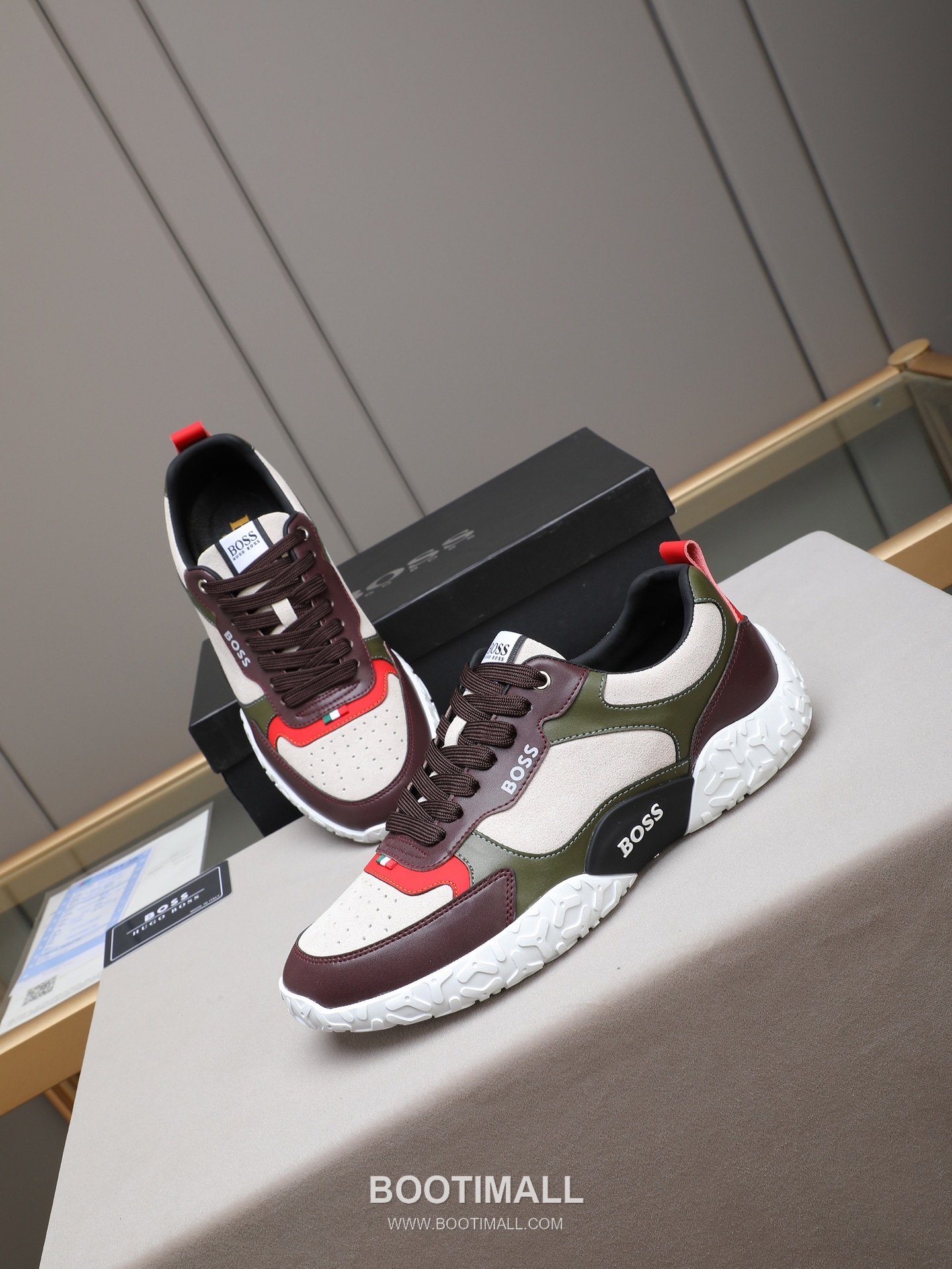 Patek Philippe Bally Calfskin Leather Lace-up Casual Sneakers 파텍필립 발리 송아지 가죽 레이스업 캐주얼 스니커즈 PP278 7