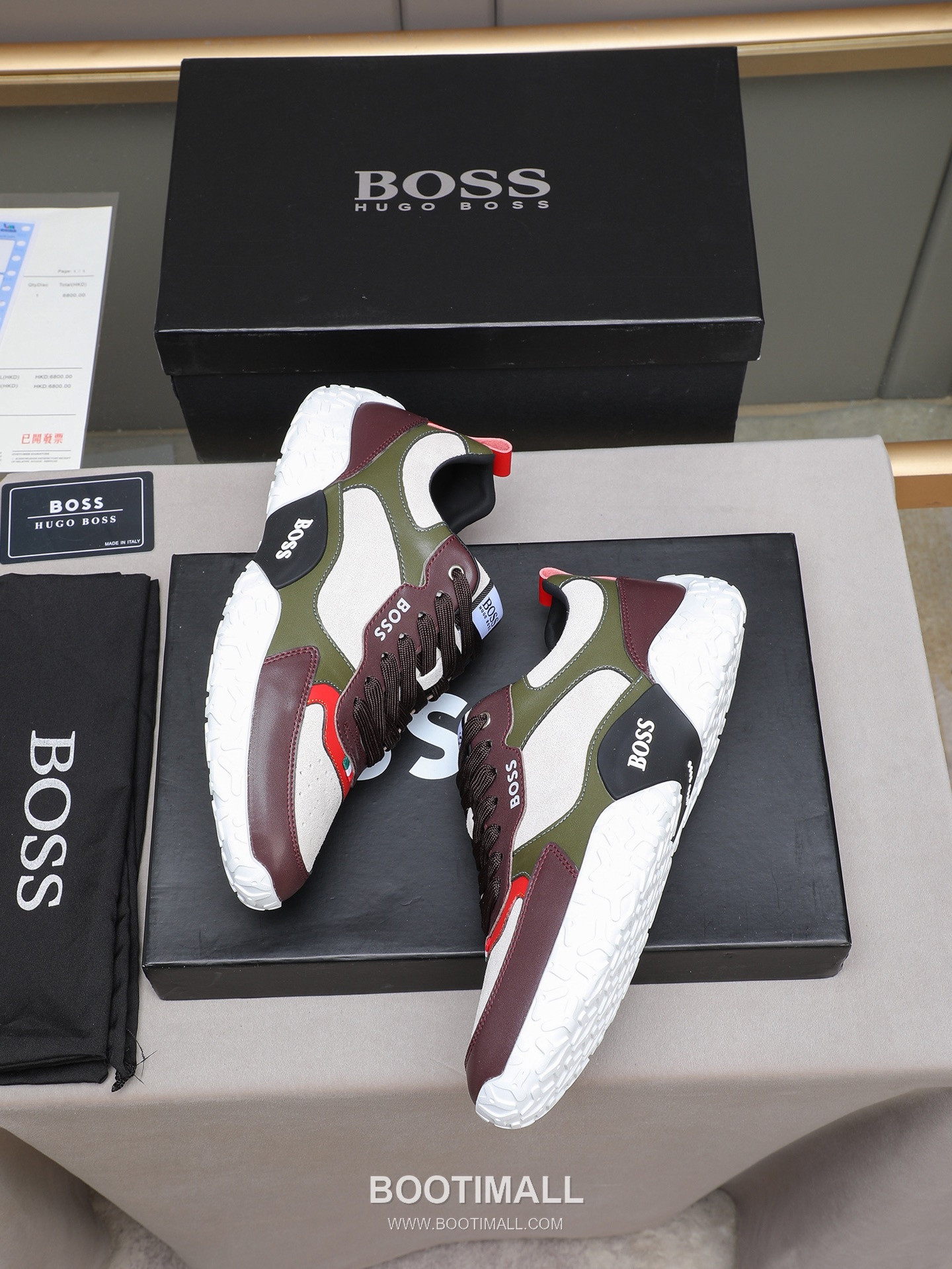 Patek Philippe Bally Calfskin Leather Lace-up Casual Sneakers 파텍필립 발리 송아지 가죽 레이스업 캐주얼 스니커즈 PP278 9