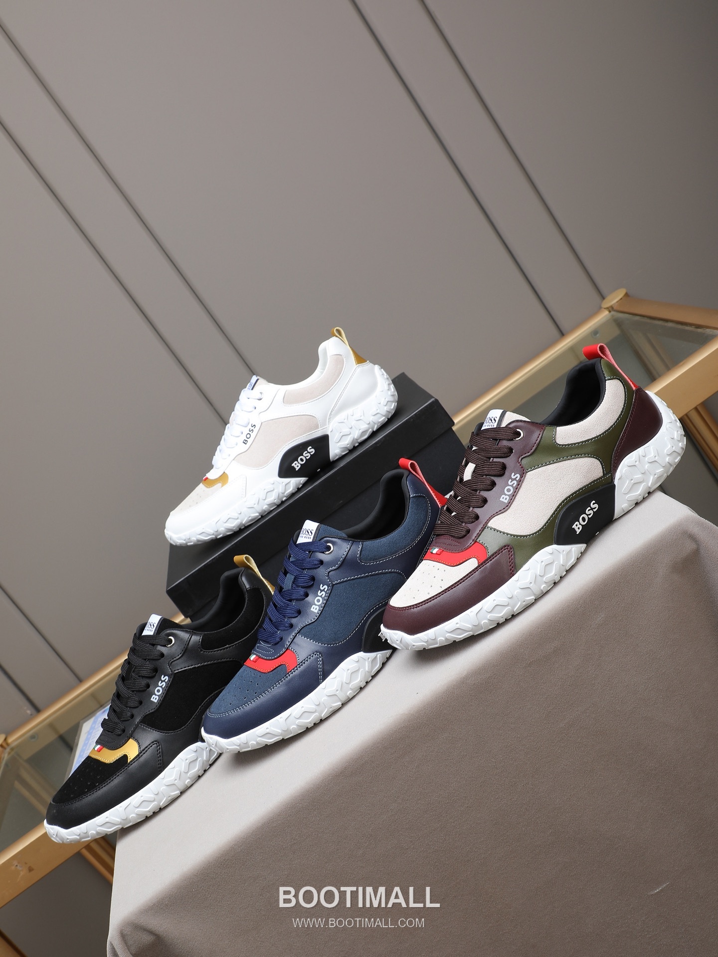 Patek Philippe Bally Calfskin Leather Lace-up Casual Sneakers 파텍필립 발리 송아지 가죽 레이스업 캐주얼 스니커즈 PP278 9