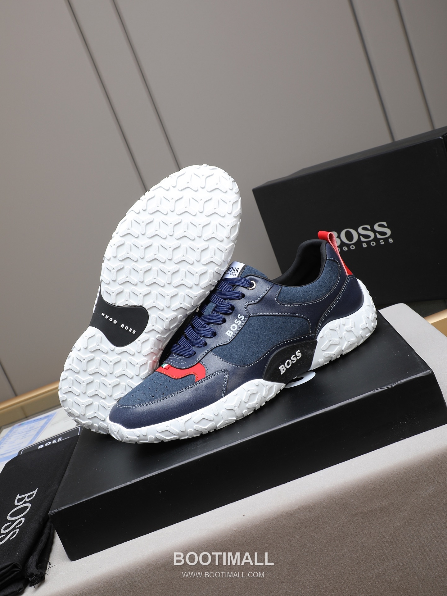 Patek Philippe Bally Calfskin Leather Lace-up Casual Sneakers 파텍필립 발리 송아지 가죽 레이스업 캐주얼 스니커즈 PP278 3