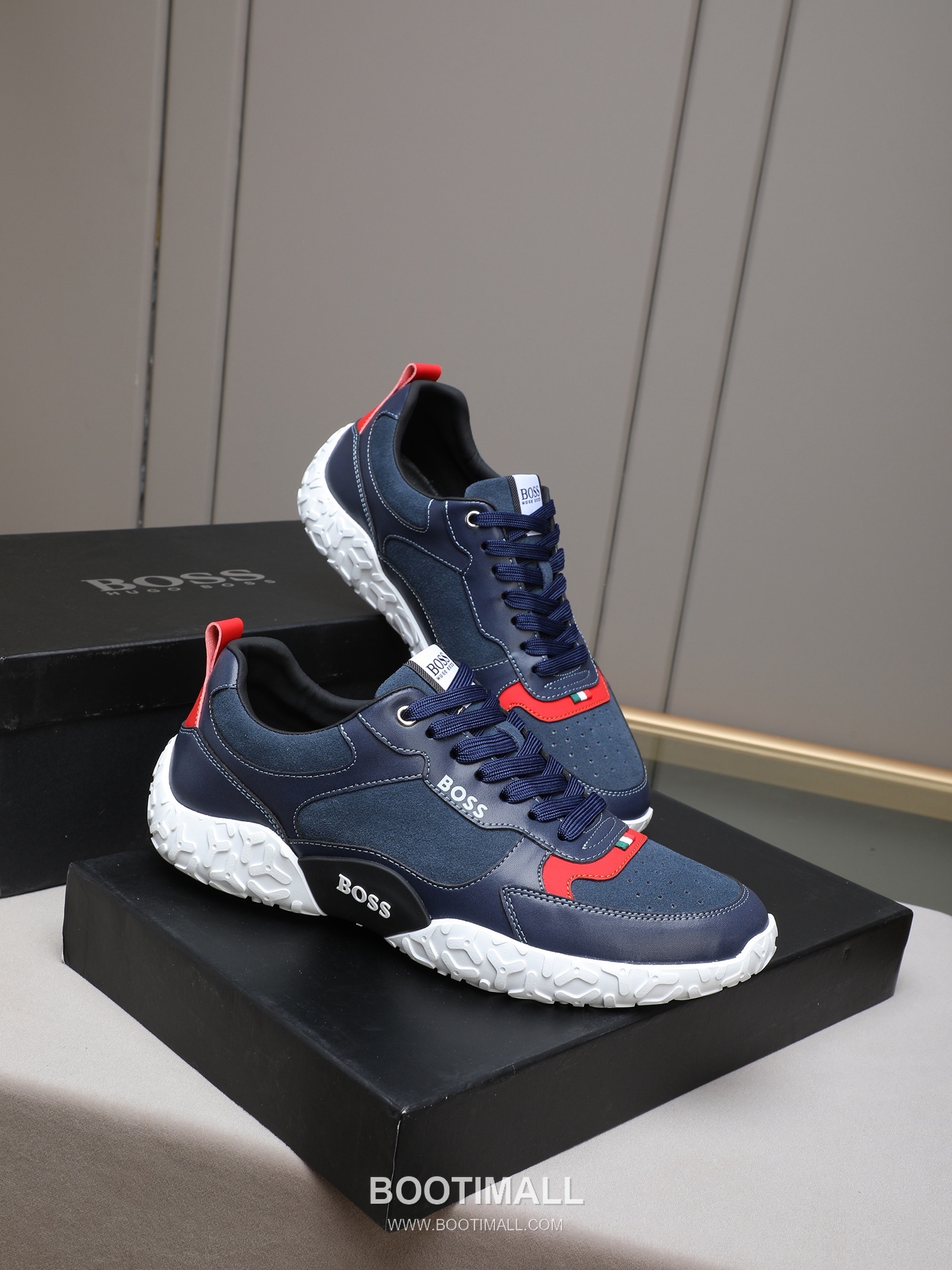 Patek Philippe Bally Calfskin Leather Lace-up Casual Sneakers 파텍필립 발리 송아지 가죽 레이스업 캐주얼 스니커즈 PP278 4