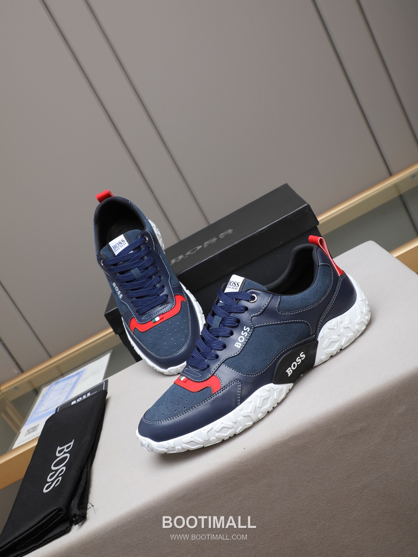 Patek Philippe Bally Calfskin Leather Lace-up Casual Sneakers 파텍필립 발리 송아지 가죽 레이스업 캐주얼 스니커즈 PP278 8