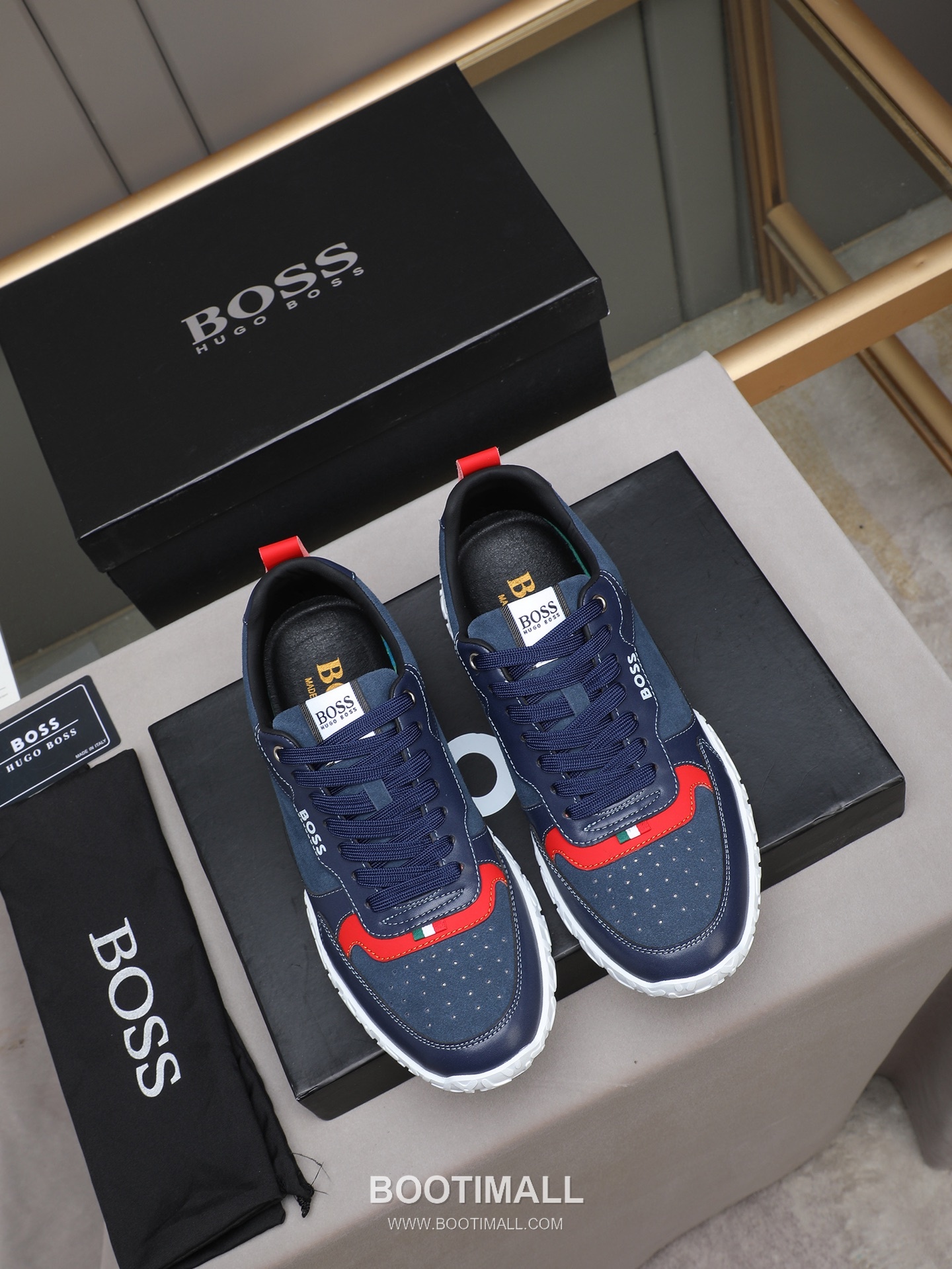 Patek Philippe Bally Calfskin Leather Lace-up Casual Sneakers 파텍필립 발리 송아지 가죽 레이스업 캐주얼 스니커즈 PP278 9