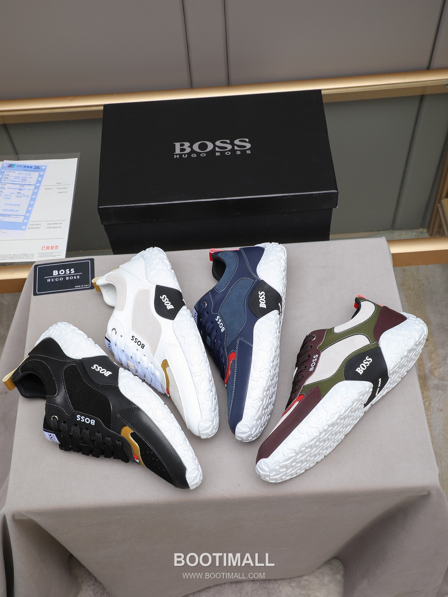 Patek Philippe Bally Calfskin Leather Lace-up Casual Sneakers 파텍필립 발리 송아지 가죽 레이스업 캐주얼 스니커즈 PP278 9