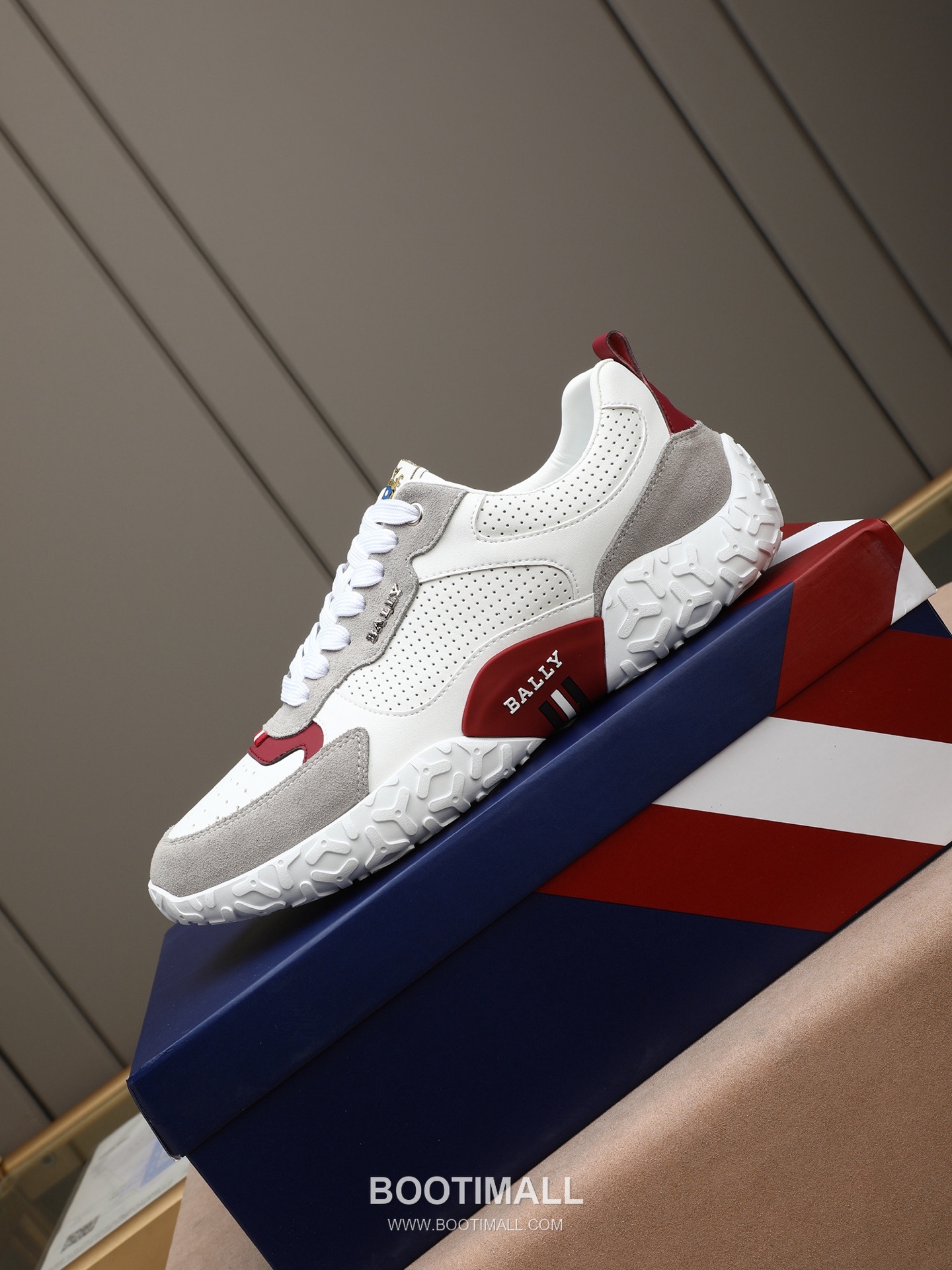 Patek Philippe Bally Calfskin Leather Lace-up Casual Sneakers 파텍필립 발리 송아지 가죽 레이스업 캐주얼 스니커즈 PP278 6