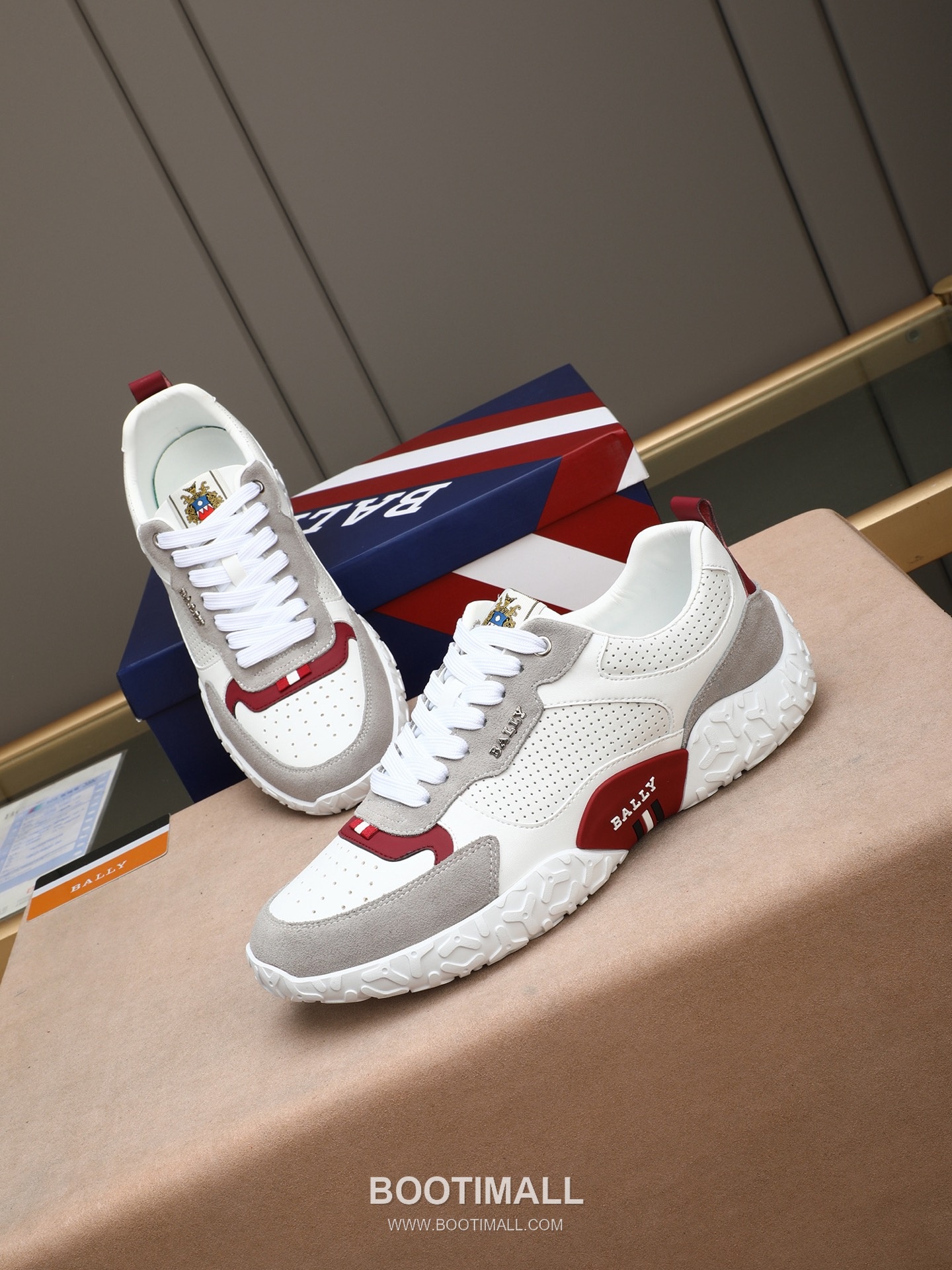 Patek Philippe Bally Calfskin Leather Lace-up Casual Sneakers 파텍필립 발리 송아지 가죽 레이스업 캐주얼 스니커즈 PP278 7