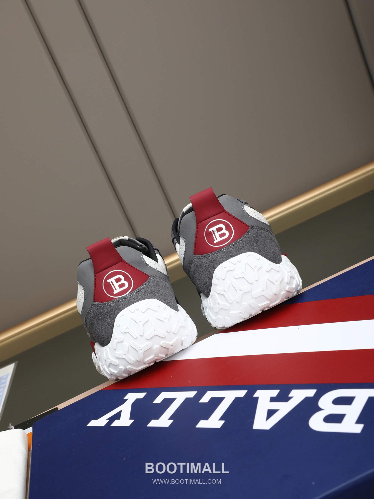 Patek Philippe Bally Calfskin Leather Lace-up Casual Sneakers 파텍필립 발리 송아지 가죽 레이스업 캐주얼 스니커즈 PP278 5