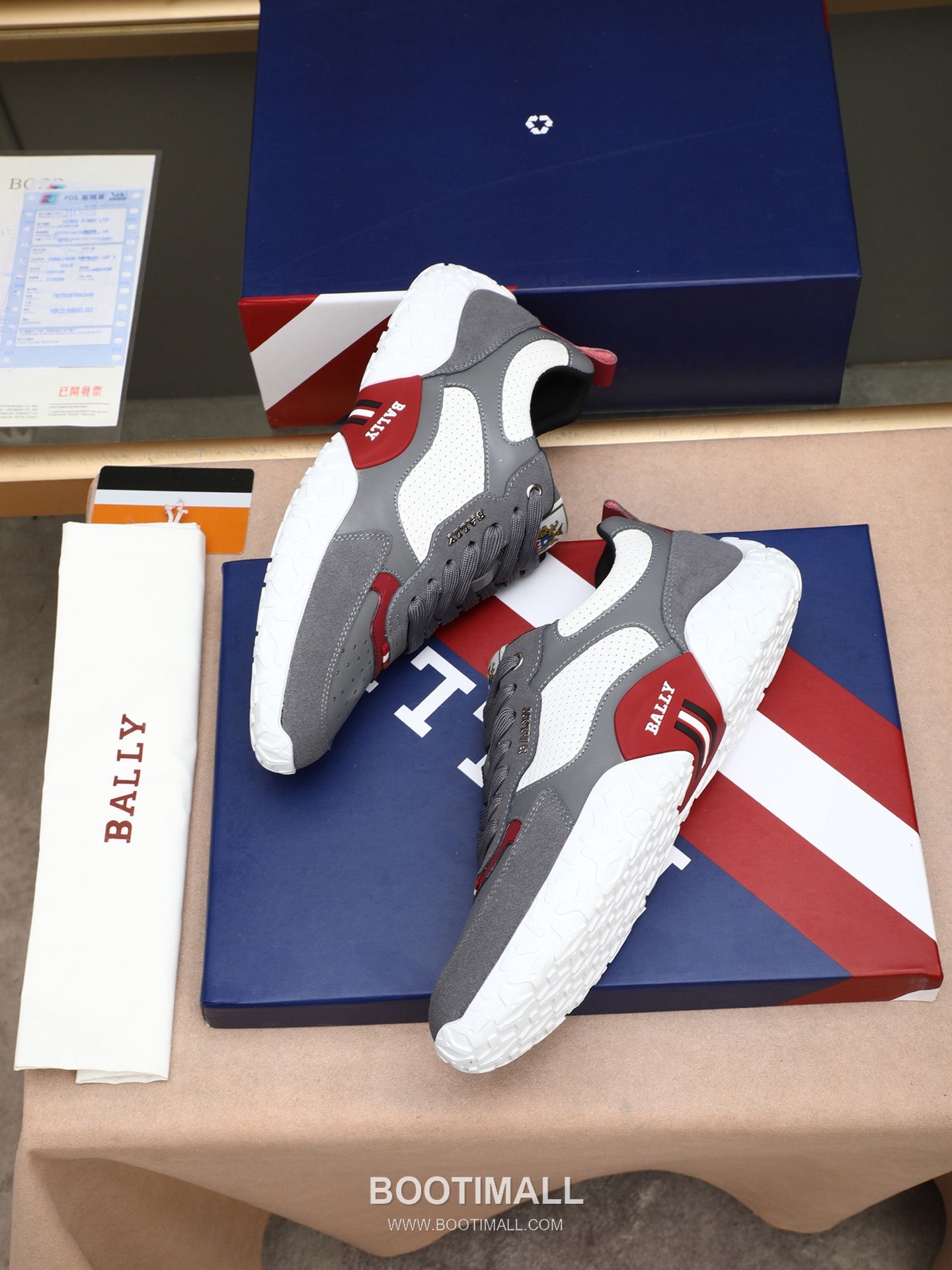 Patek Philippe Bally Calfskin Leather Lace-up Casual Sneakers 파텍필립 발리 송아지 가죽 레이스업 캐주얼 스니커즈 PP278 8