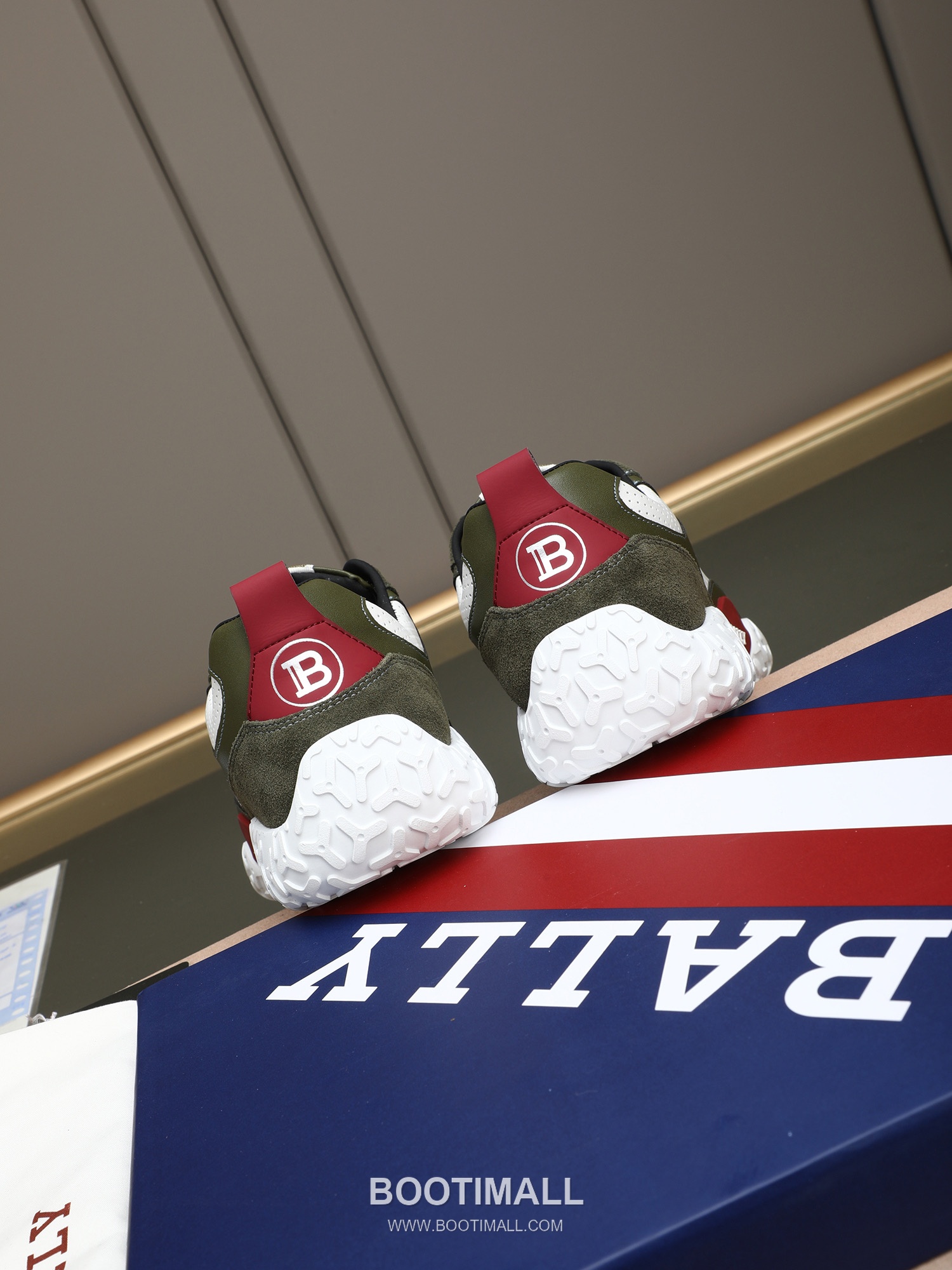 Patek Philippe Bally Calfskin Leather Lace-up Casual Sneakers 파텍필립 발리 송아지 가죽 레이스업 캐주얼 스니커즈 PP278 5