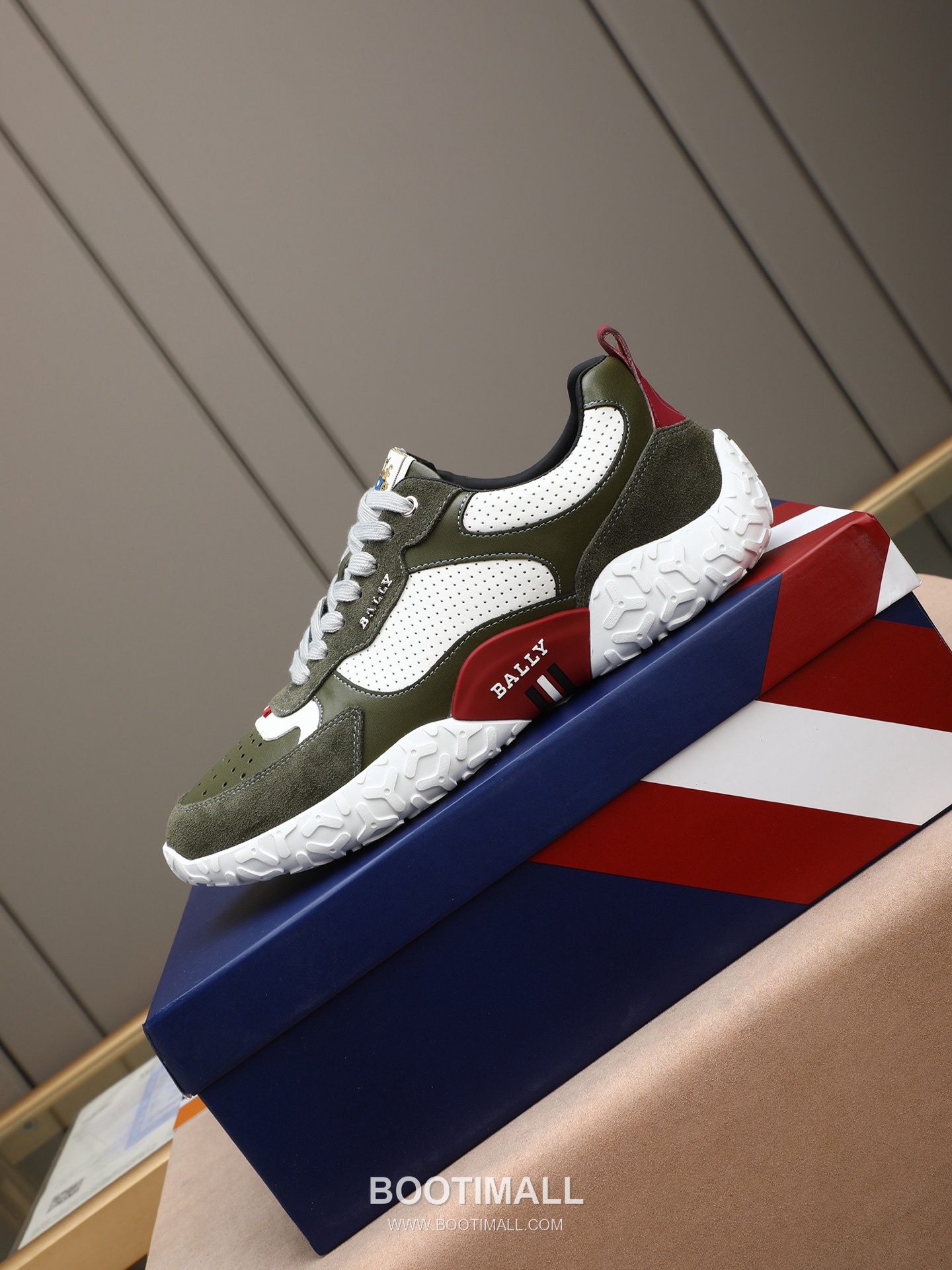 Patek Philippe Bally Calfskin Leather Lace-up Casual Sneakers 파텍필립 발리 송아지 가죽 레이스업 캐주얼 스니커즈 PP278 6