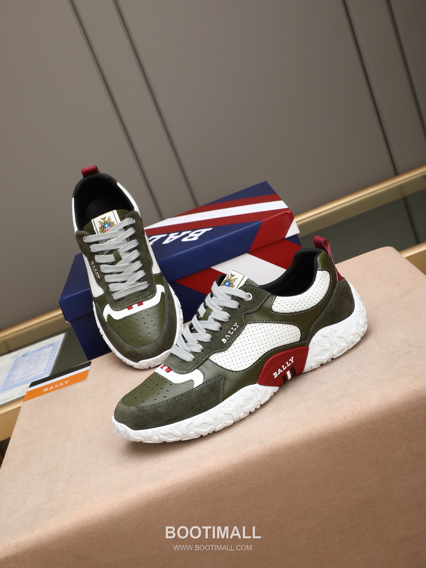 Patek Philippe Bally Calfskin Leather Lace-up Casual Sneakers 파텍필립 발리 송아지 가죽 레이스업 캐주얼 스니커즈 PP278 7