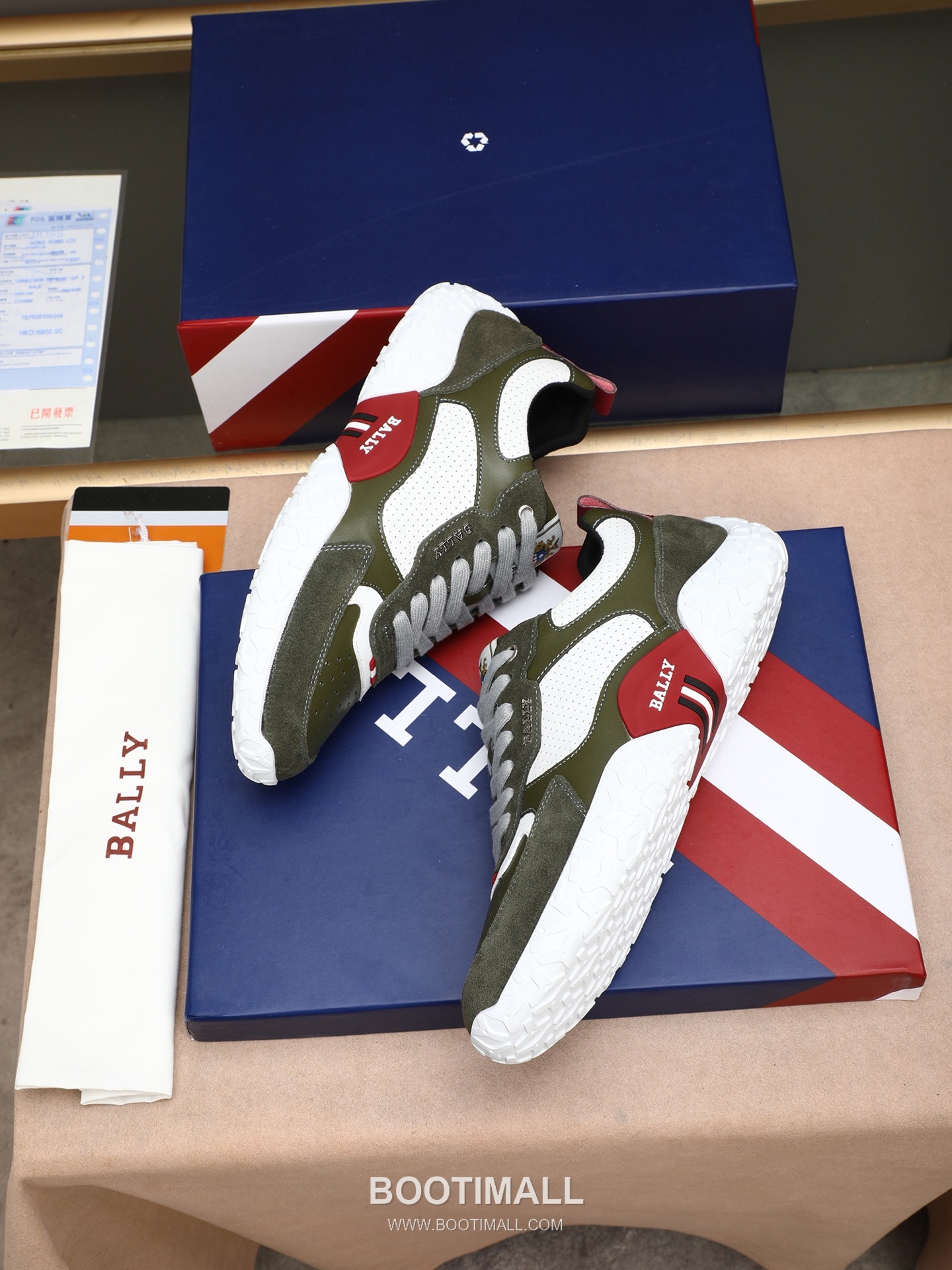 Patek Philippe Bally Calfskin Leather Lace-up Casual Sneakers 파텍필립 발리 송아지 가죽 레이스업 캐주얼 스니커즈 PP278 8