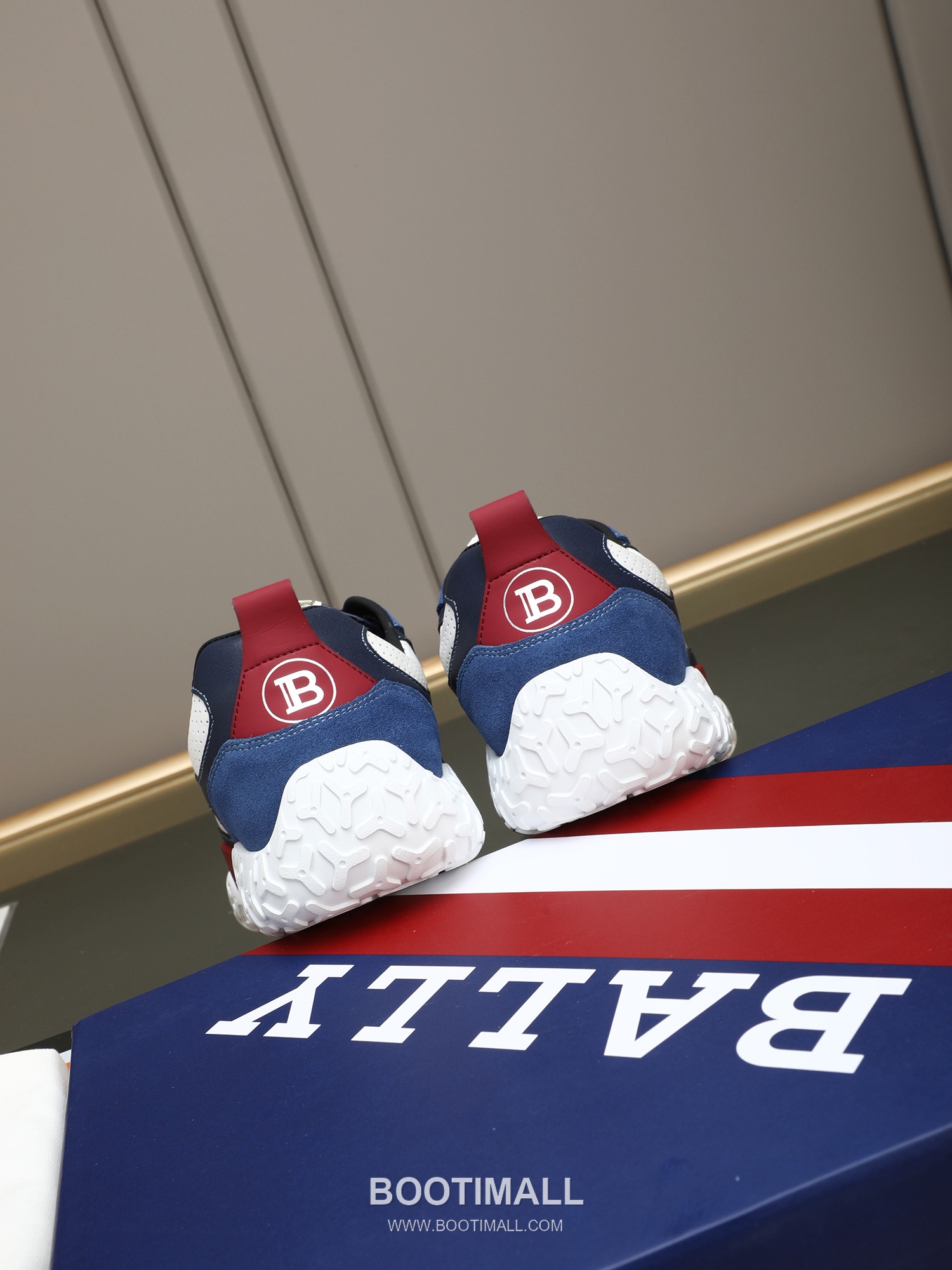 Patek Philippe Bally Calfskin Leather Lace-up Casual Sneakers 파텍필립 발리 송아지 가죽 레이스업 캐주얼 스니커즈 PP278 5