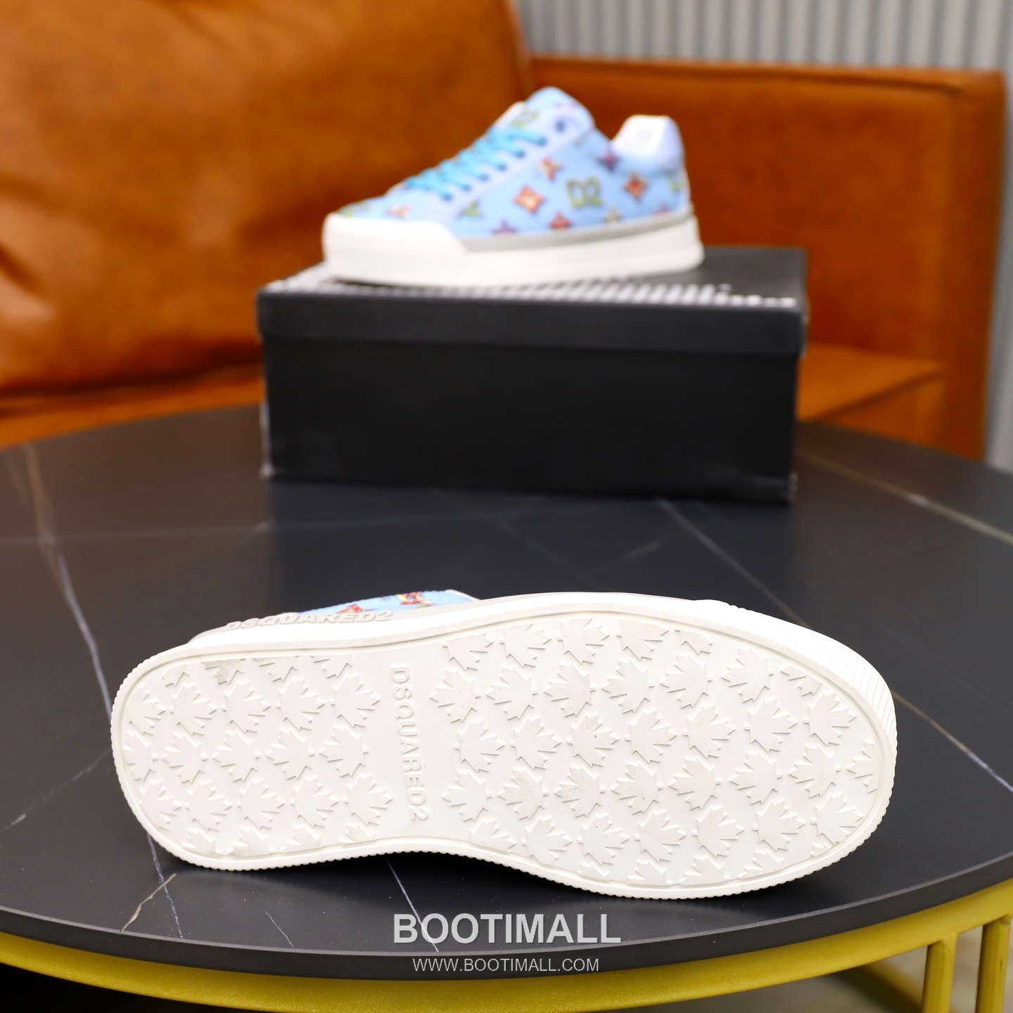 D2 3D Printed Multicolor Camouflage Leather Sneakers D2 3D 프린팅 멀티컬러 카무플라주 레더 스니커즈 9