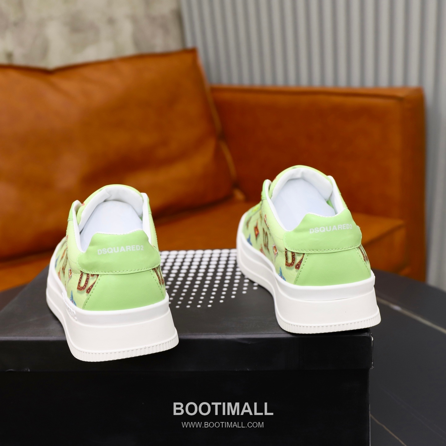 D2 3D Printed Multicolor Camouflage Leather Sneakers D2 3D 프린팅 멀티컬러 카무플라주 레더 스니커즈 5