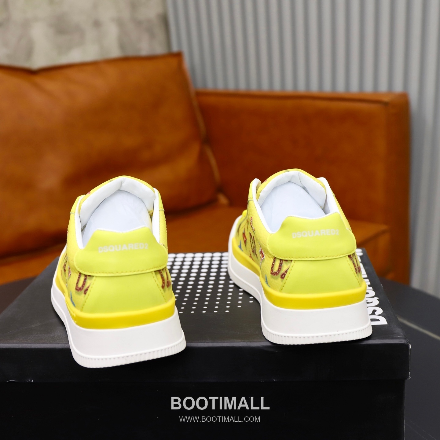 D2 3D Printed Multicolor Camouflage Leather Sneakers D2 3D 프린팅 멀티컬러 카무플라주 레더 스니커즈 5