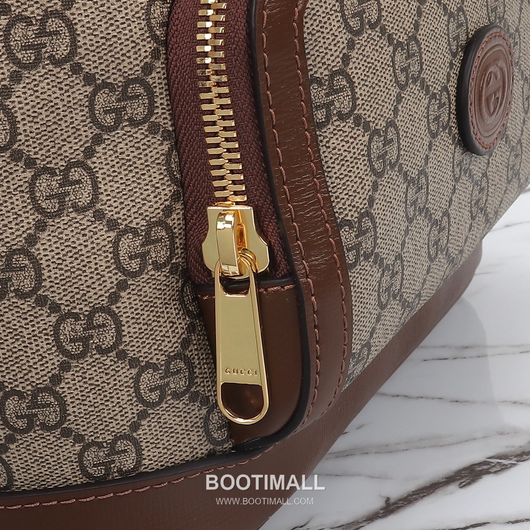 Gucci 674147 Apricot Brown Leather Tote Bag 구찌 674147 살구 브라운 레더 토트백 30cm 6