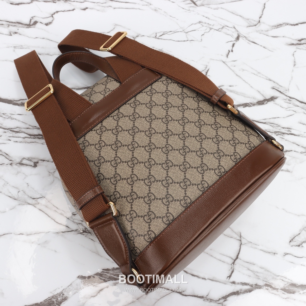 Gucci 674147 Apricot Brown Leather Tote Bag 구찌 674147 살구 브라운 레더 토트백 30cm 8