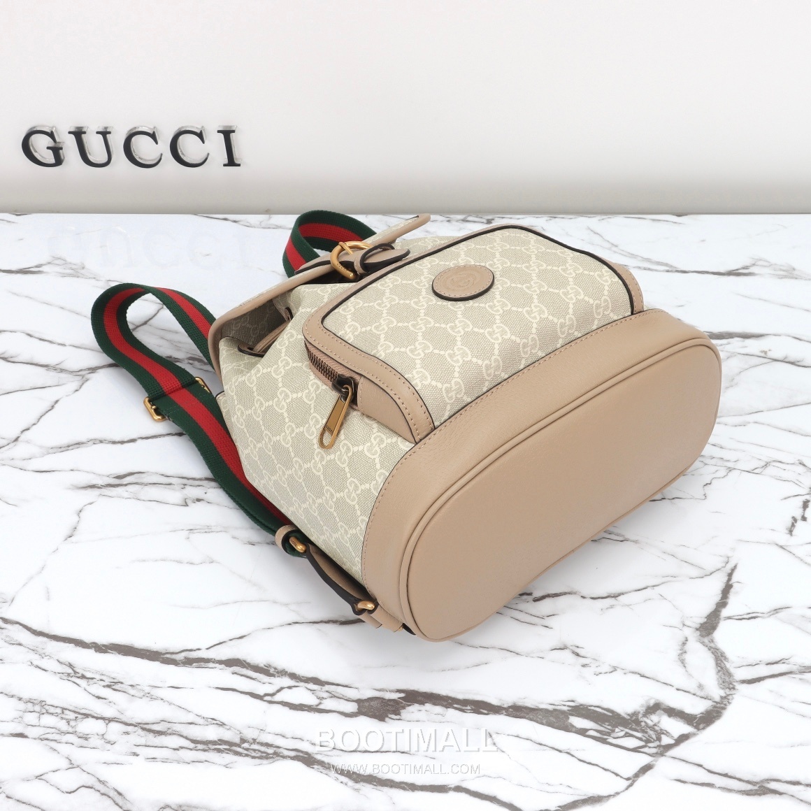 Gucci 674147 Beige Oatmeal Leather Tote Bag 구찌 674147 베이지 오트밀 레더 토트백 30cm 9