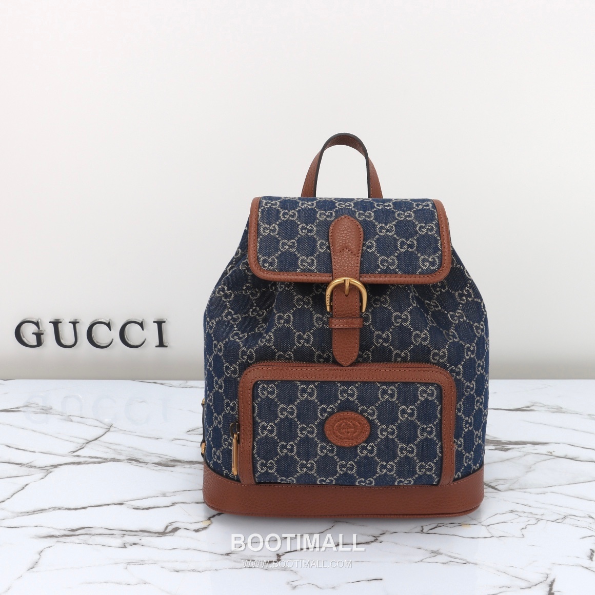 Gucci Denim Canvas Tote Bag 674147 구찌 674147 블루 데님 캔버스 토트백 30cm 1