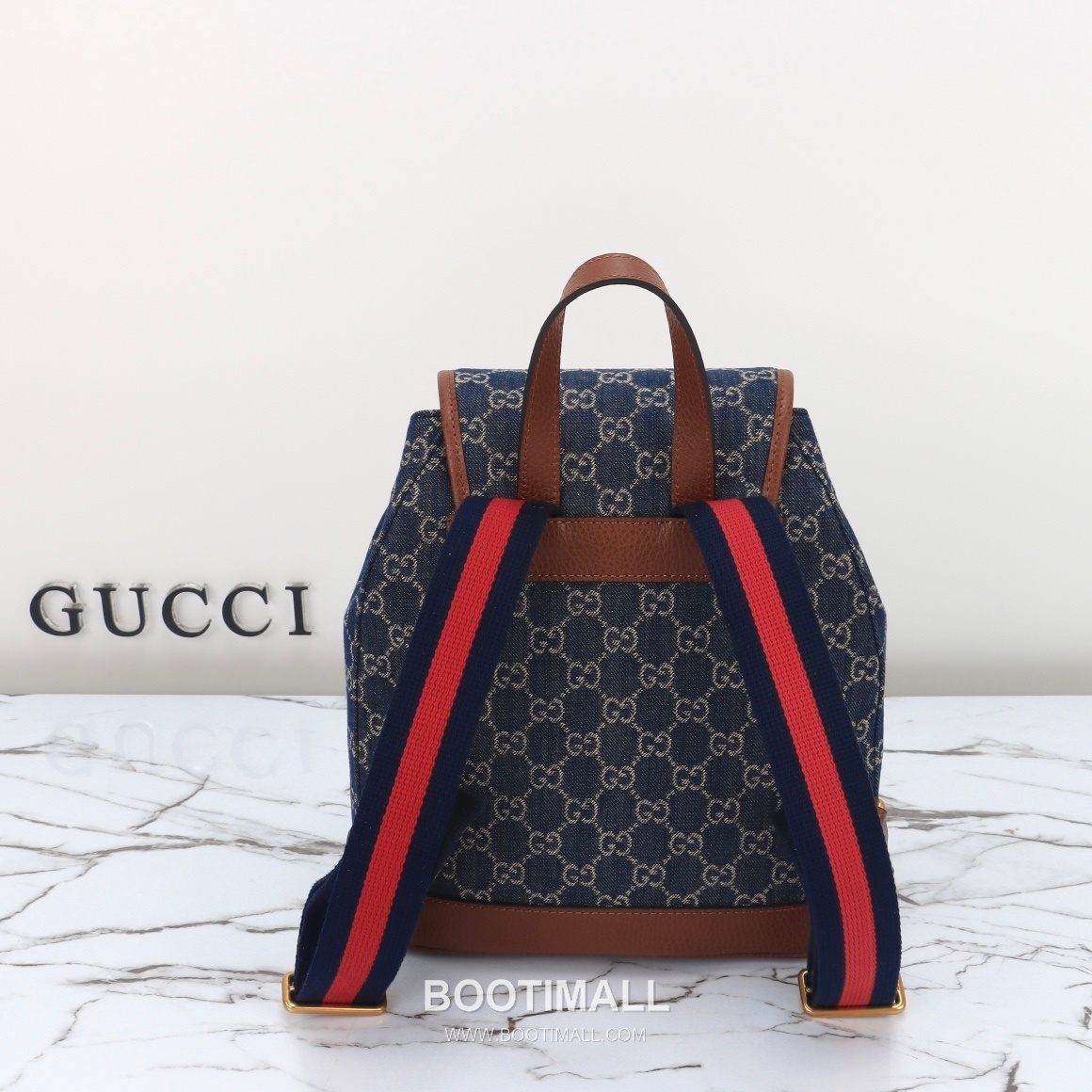 Gucci Denim Canvas Tote Bag 674147 구찌 674147 블루 데님 캔버스 토트백 30cm 3