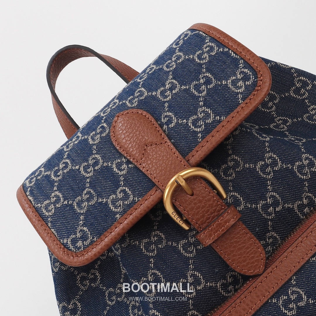 Gucci Denim Canvas Tote Bag 674147 구찌 674147 블루 데님 캔버스 토트백 30cm 4