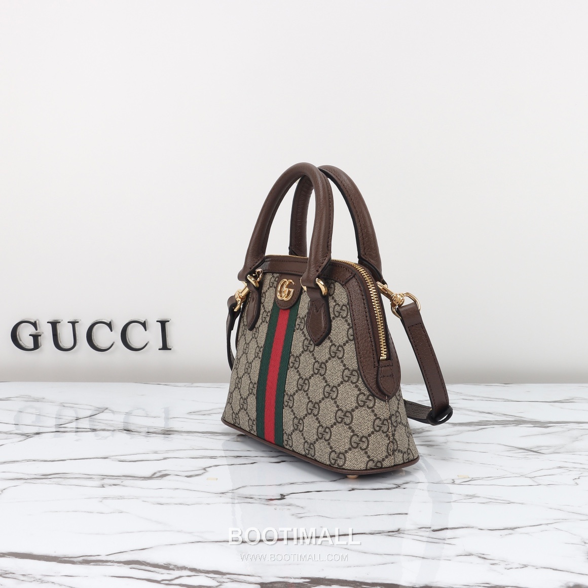 Gucci 772216 Beige Brown Leather Shoulder Bag 구찌 772216 행백 베이지 브라운 레더 숄더백 20cm 2