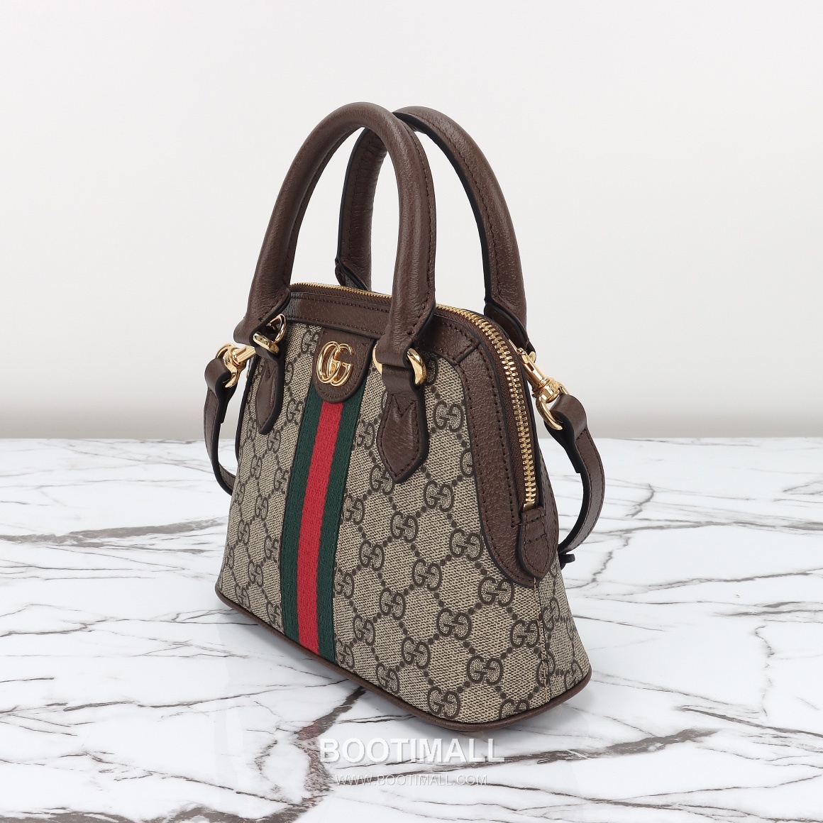 Gucci 772216 Beige Brown Leather Shoulder Bag 구찌 772216 행백 베이지 브라운 레더 숄더백 20cm 7