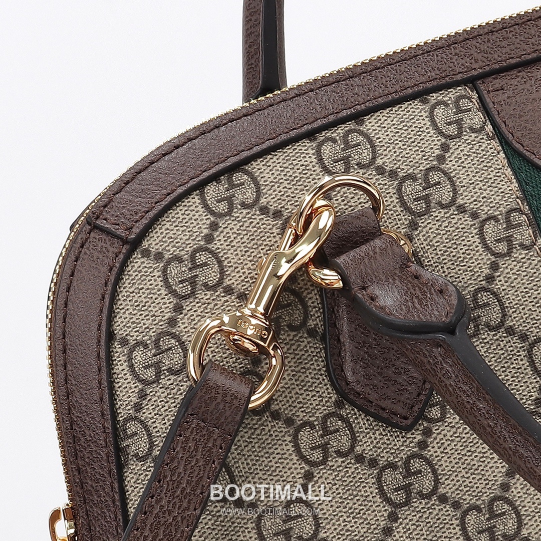 Gucci 795258 Canvas Leather Tote Bag 구찌 795258 캔버스 레더 토트백 베이지 브라운 32cm 7