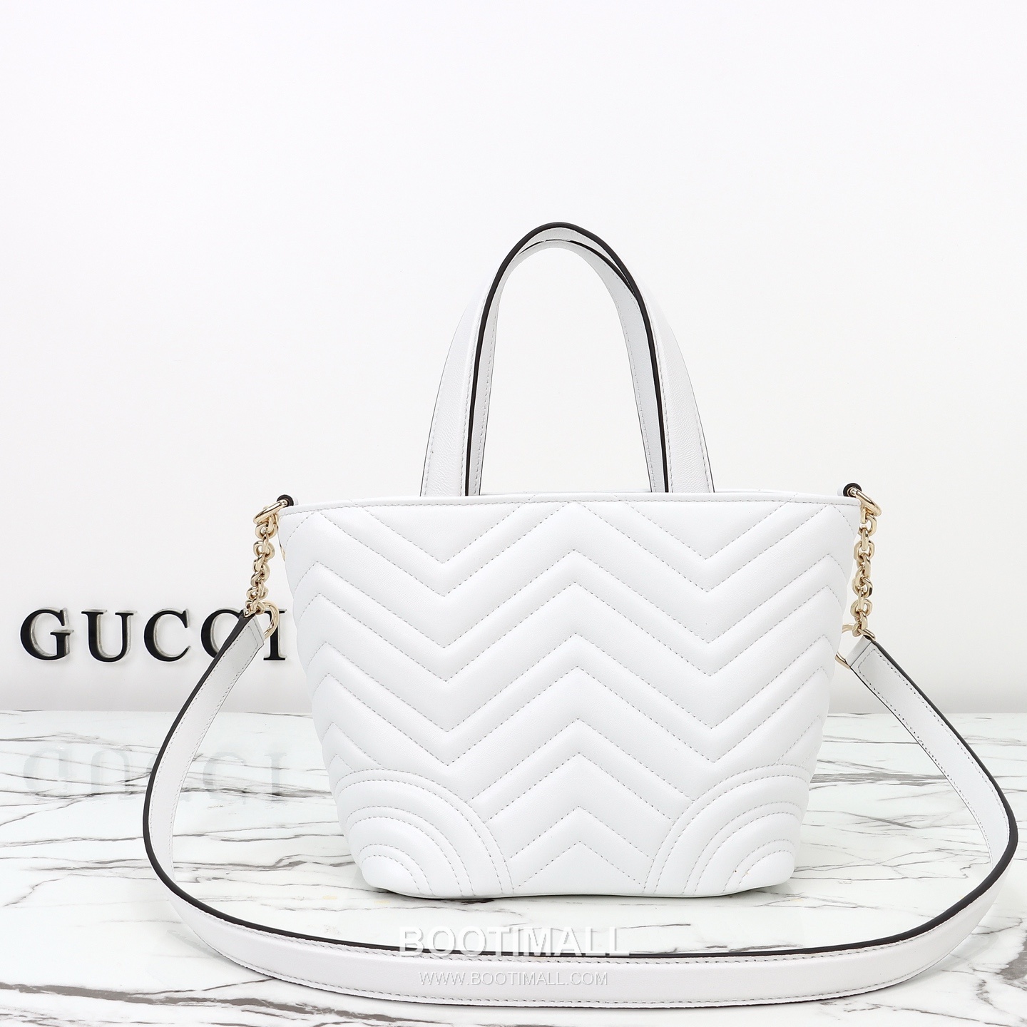 Gucci 847386 White Leather Shoulder Bag 구찌 847386 화이트 레더 숄더백 29cm 3