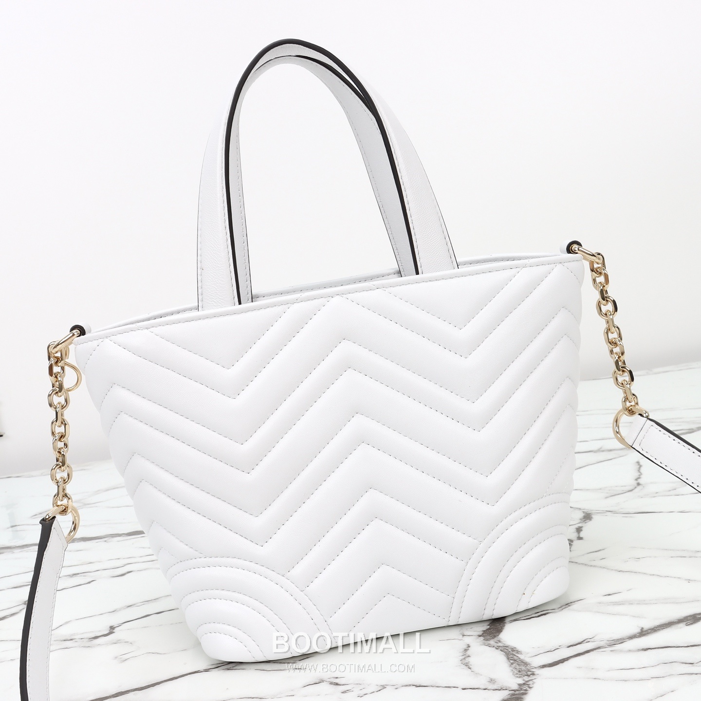 Gucci 847386 White Leather Shoulder Bag 구찌 847386 화이트 레더 숄더백 29cm 6