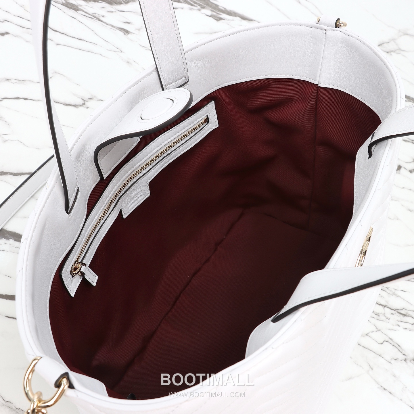 Gucci 847387 White Leather Tote Bag 구찌 847387 화이트 레더 토트백 39cm 9