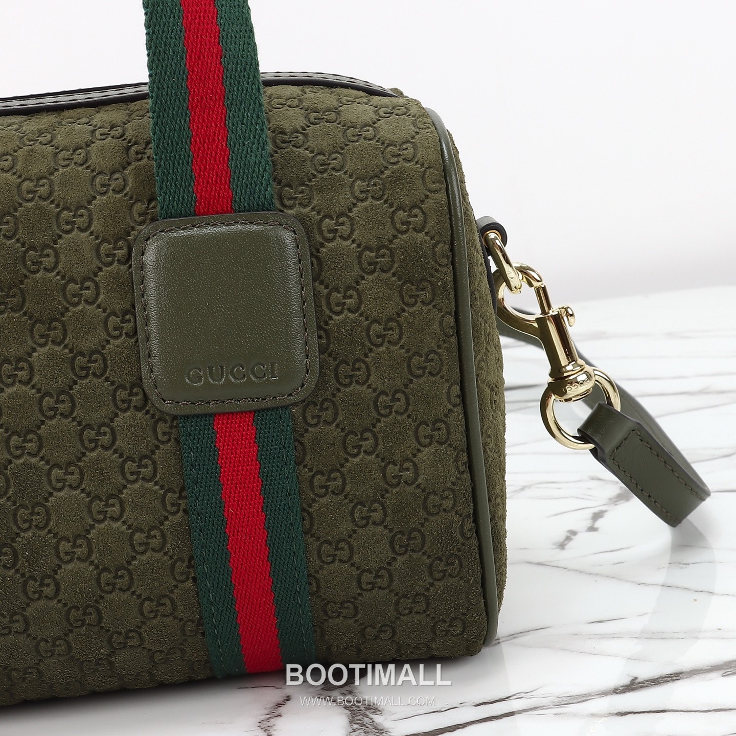 Gucci 859975 Green Suede Shoulder Bag 구찌 859975 그린 스웨이드 숄더백 20cm 5