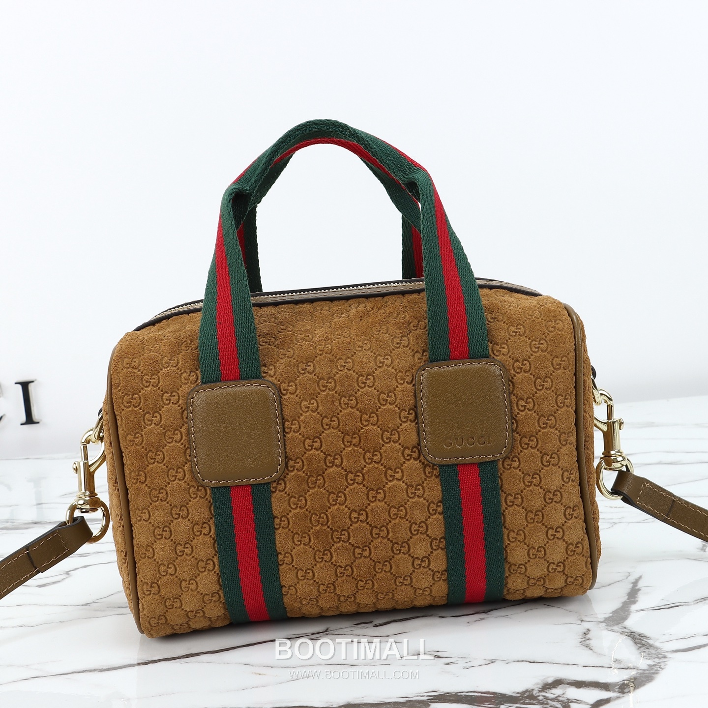 Gucci 859975 Green Suede Shoulder Bag 구찌 859975 그린 스웨이드 숄더백 20cm 6