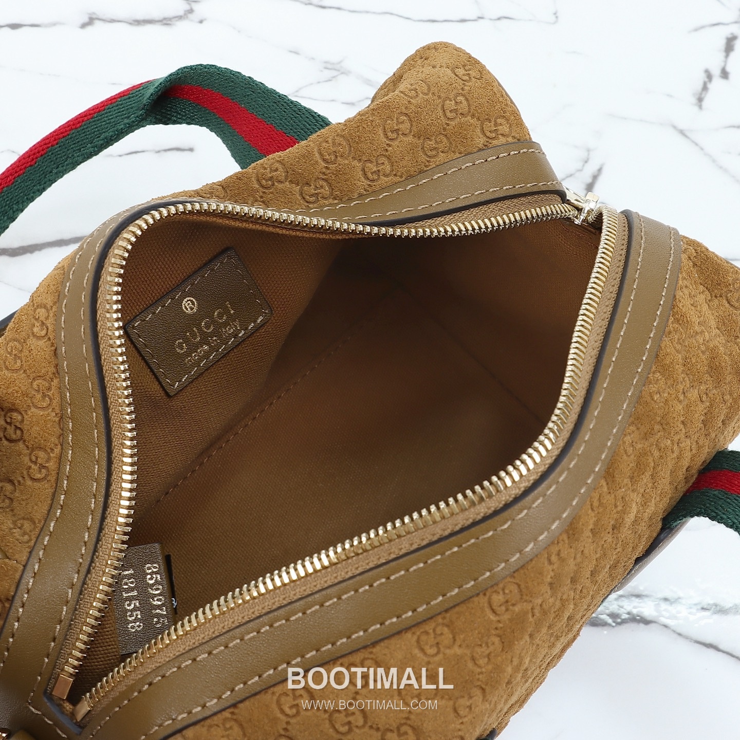 Gucci 859975 Green Suede Shoulder Bag 구찌 859975 그린 스웨이드 숄더백 20cm 9