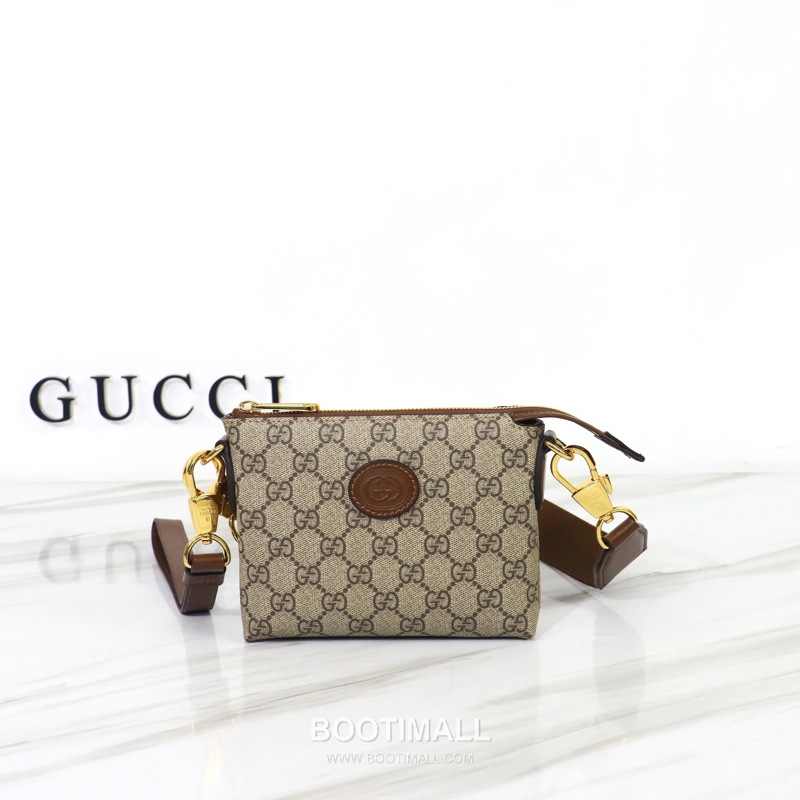 Gucci 723306 Apricot Brown Leather Card Wallet 구찌 723306 살구브라운 레더 카드 지갑 16cm 1