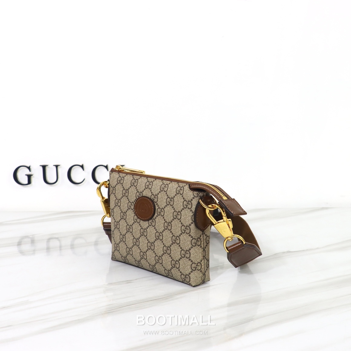 Gucci 723306 Apricot Brown Leather Card Wallet 구찌 723306 살구브라운 레더 카드 지갑 16cm 2