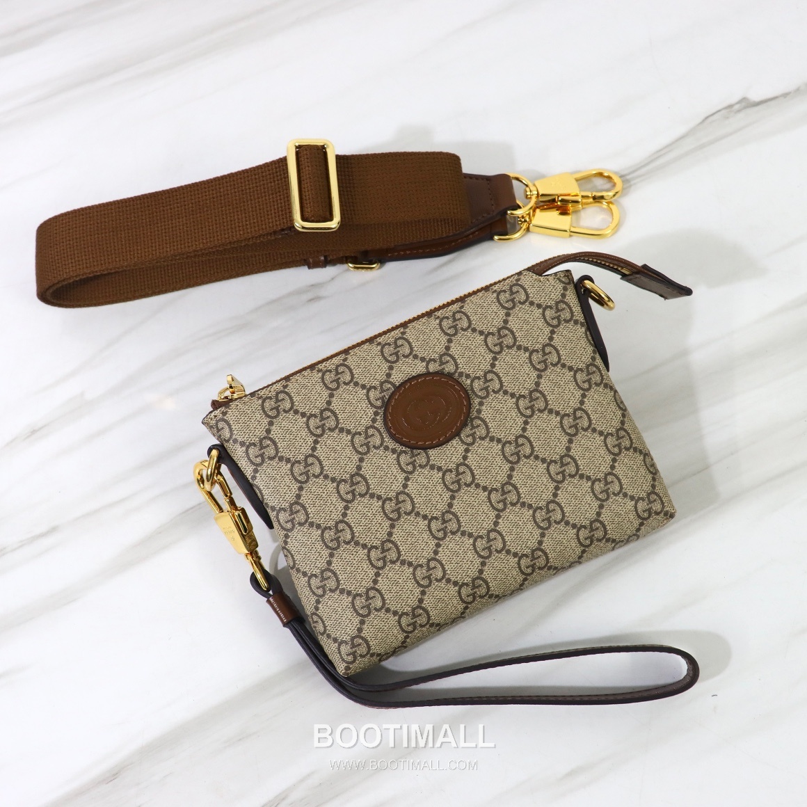 Gucci 723306 Apricot Brown Leather Card Wallet 구찌 723306 살구브라운 레더 카드 지갑 16cm 4