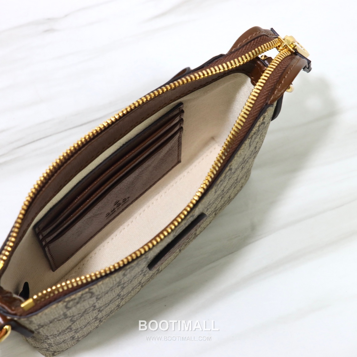 Gucci 723306 Apricot Brown Leather Card Wallet 구찌 723306 살구브라운 레더 카드 지갑 16cm 7