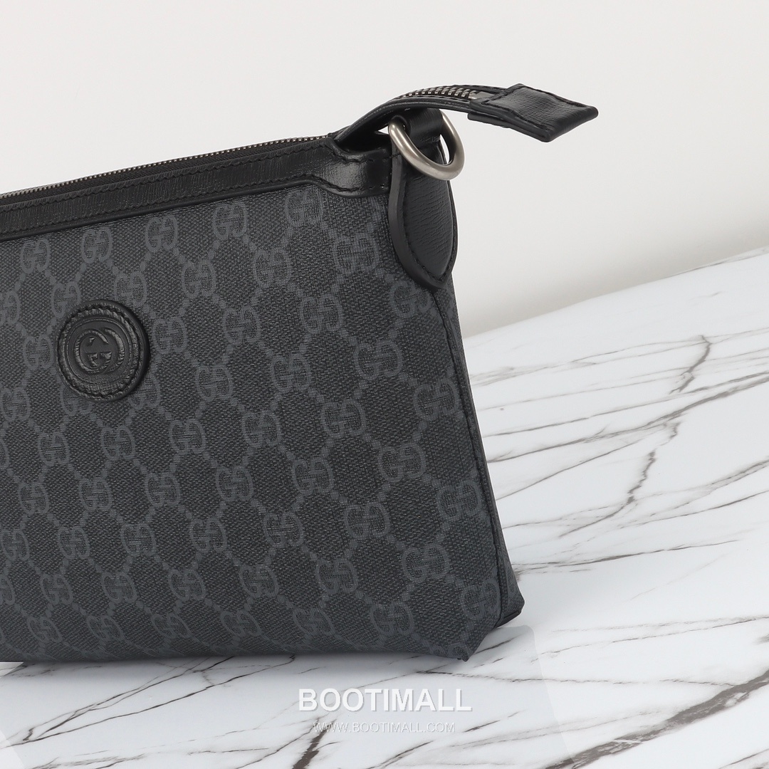 Gucci 760021 Black Leather Shoulder Bag 구찌 760021 블랙 레더 숄더백 22cm 5